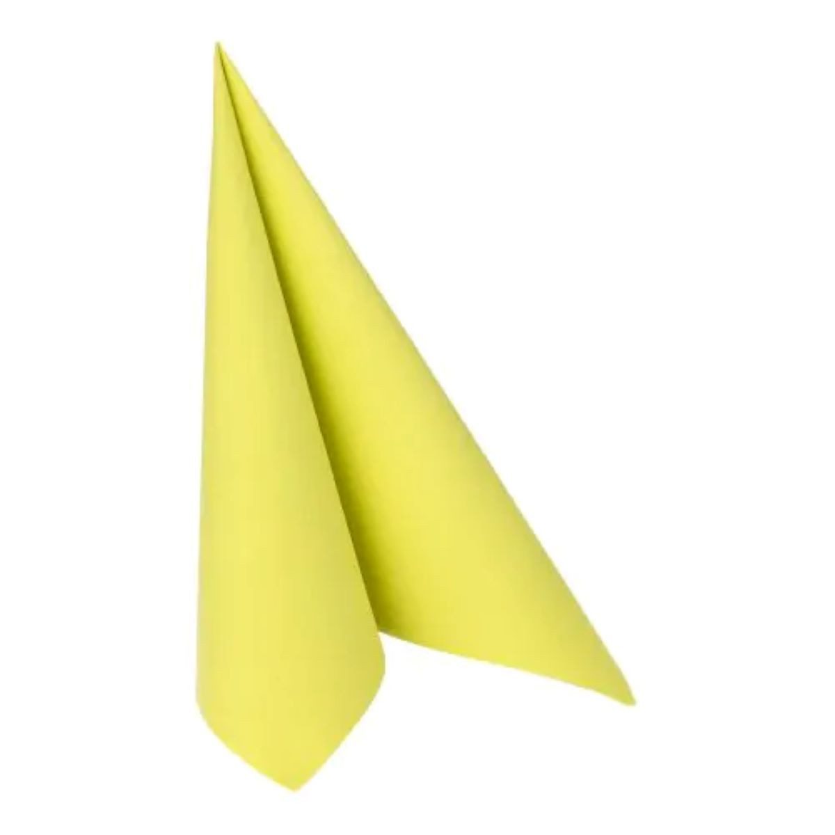 PAPSTAR GmbH Papierserviette Servietten RC Uni 40x40cm/50Stk., Limegreen