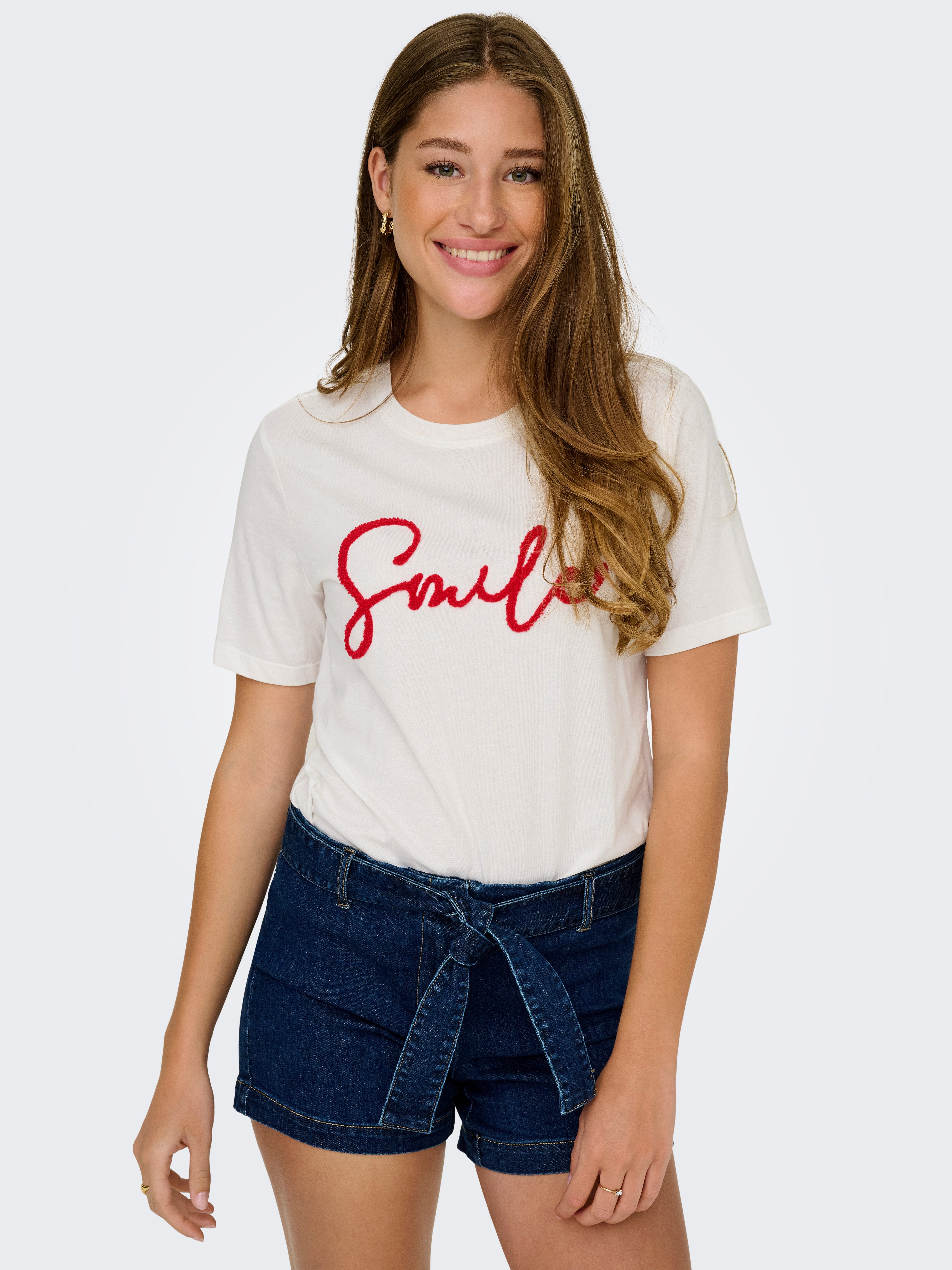 ONLY T-Shirt ONLKIKO LIFE S/S O-NECK günstig online kaufen