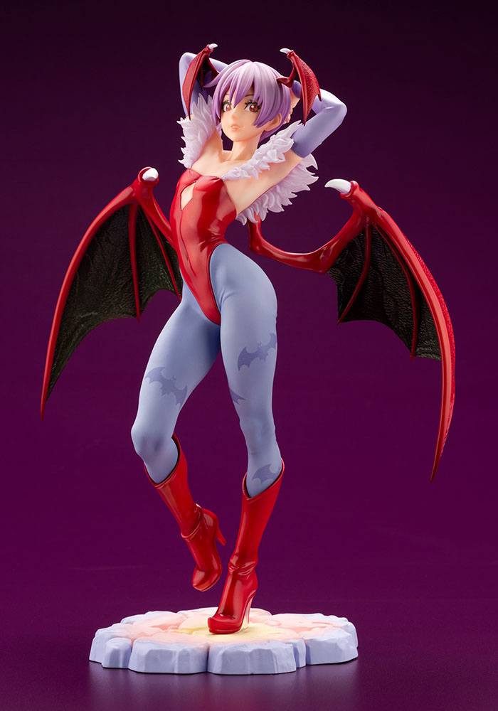 Kotobukiya Sammelfigur Darkstalkers Bishoujo 1/7 Lilith 22 cm PVC Statue Standard Edition