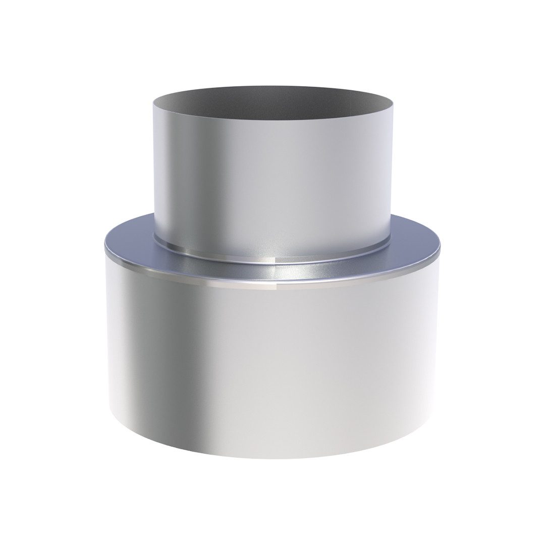 Jeremias Schornstein Ø 150 mm Jeremias DW Vision Übergang DW VISION - EW glatt, Ø 150 mm
