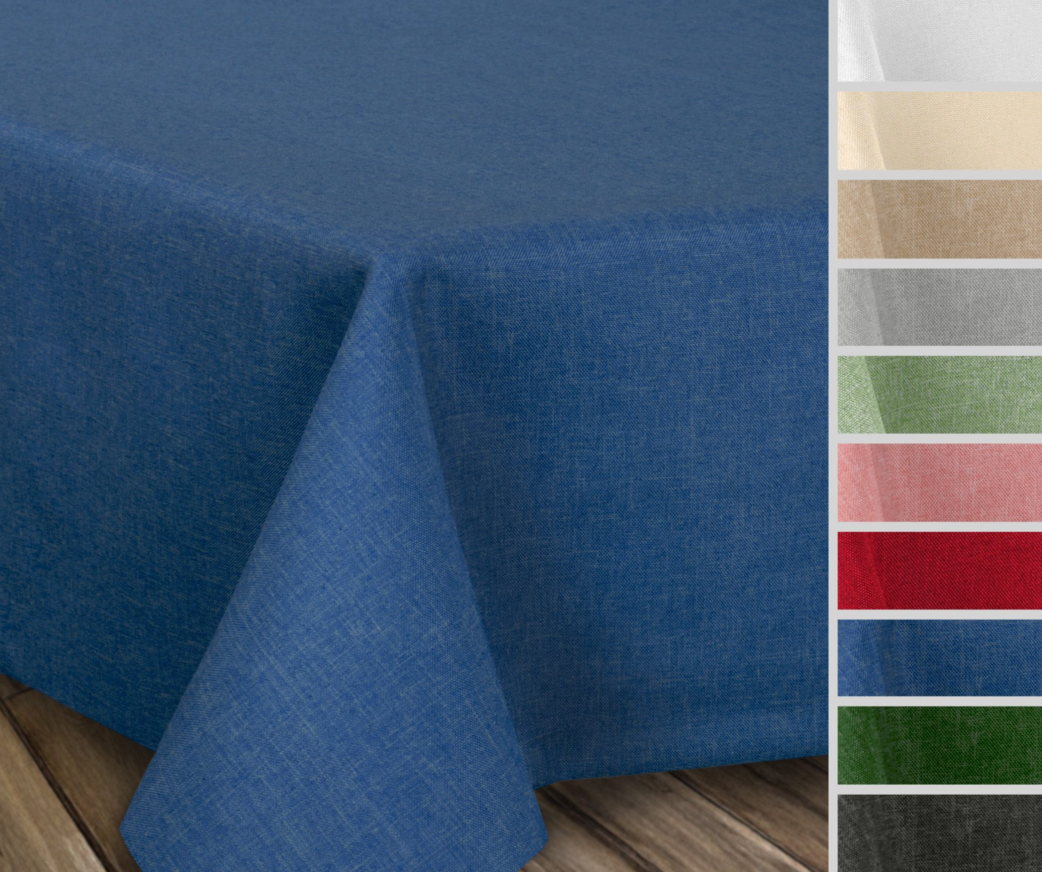 Beautex Tischdecke Fleckenabweisende bügelfreie Tischdecke mit Lotuseffekt, günstig online kaufen