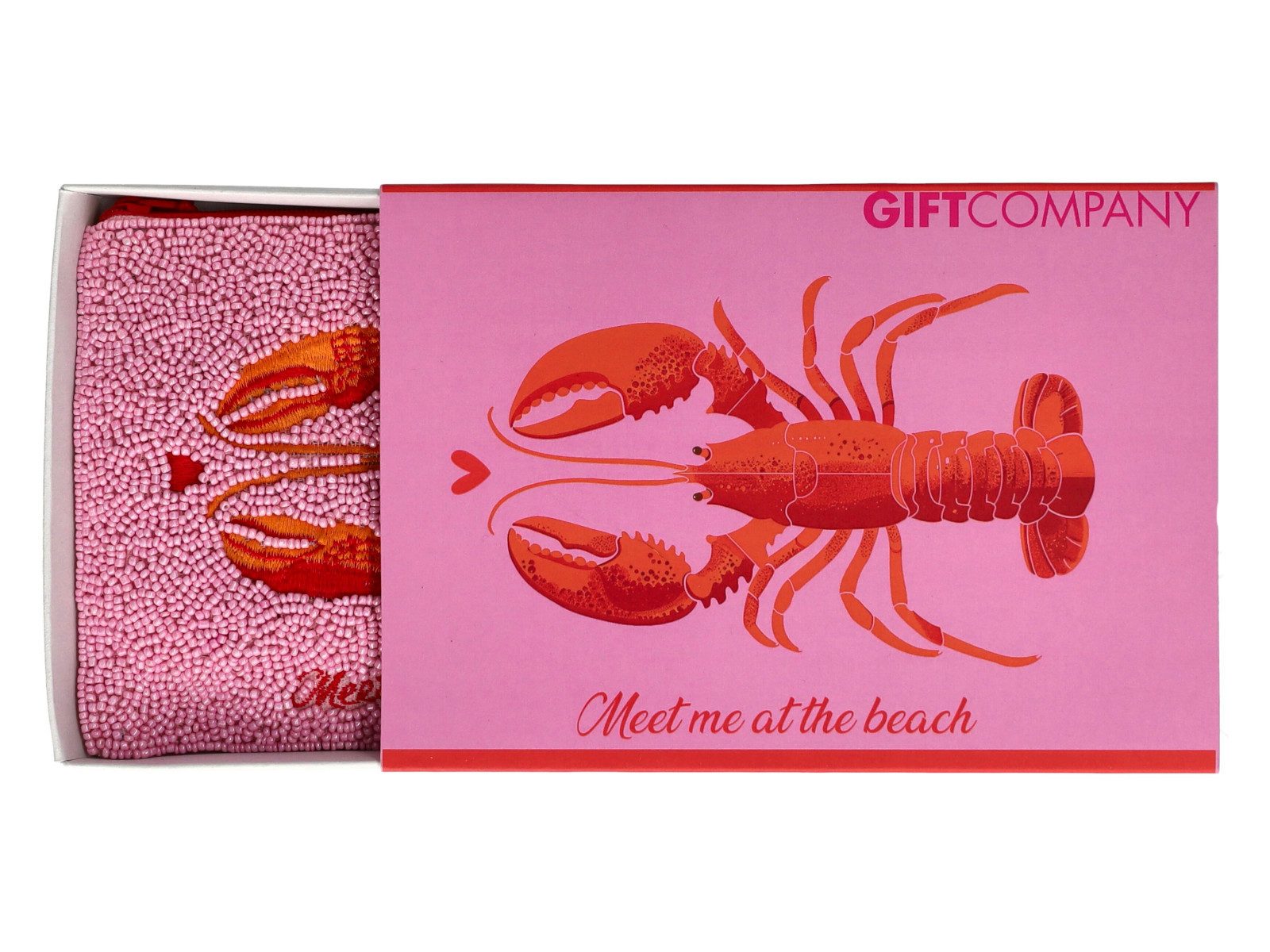 Giftcompany Kosmetiktasche Elodie Kosmetiktasche M Hummer pink 18cm