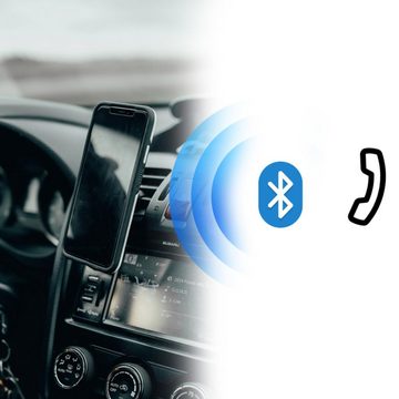 Retoo Auto Freisprecheinrichtung Bluetooth 4.1 KFZ Handy Freisprechanlage Auto-Adapter, hohe Parameter, moderne Bluetooth V4.1 + EDR-Technologie