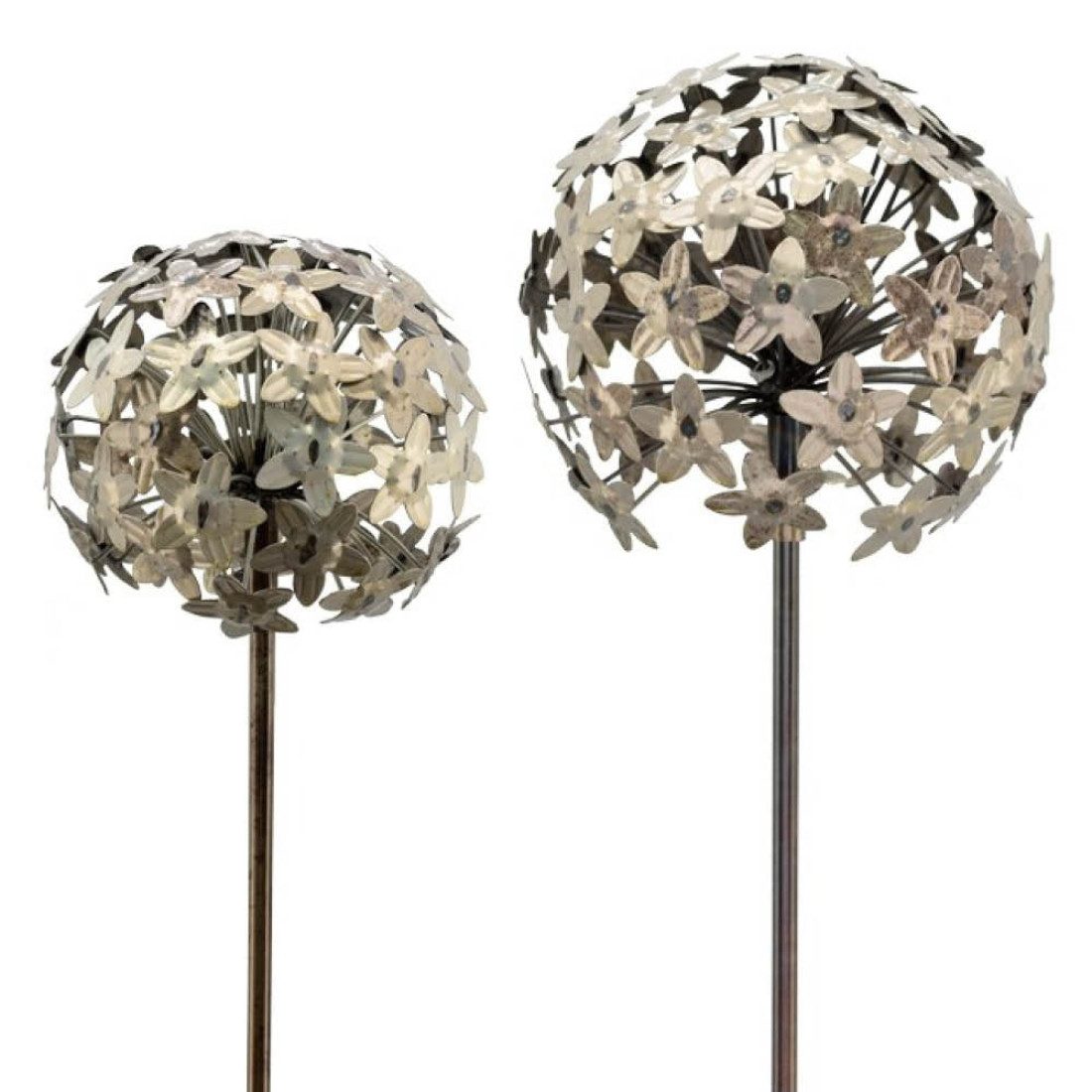 finehomegarden Gartenstecker Pflanzstecker Allium zink "ArtFerro" günstig online kaufen