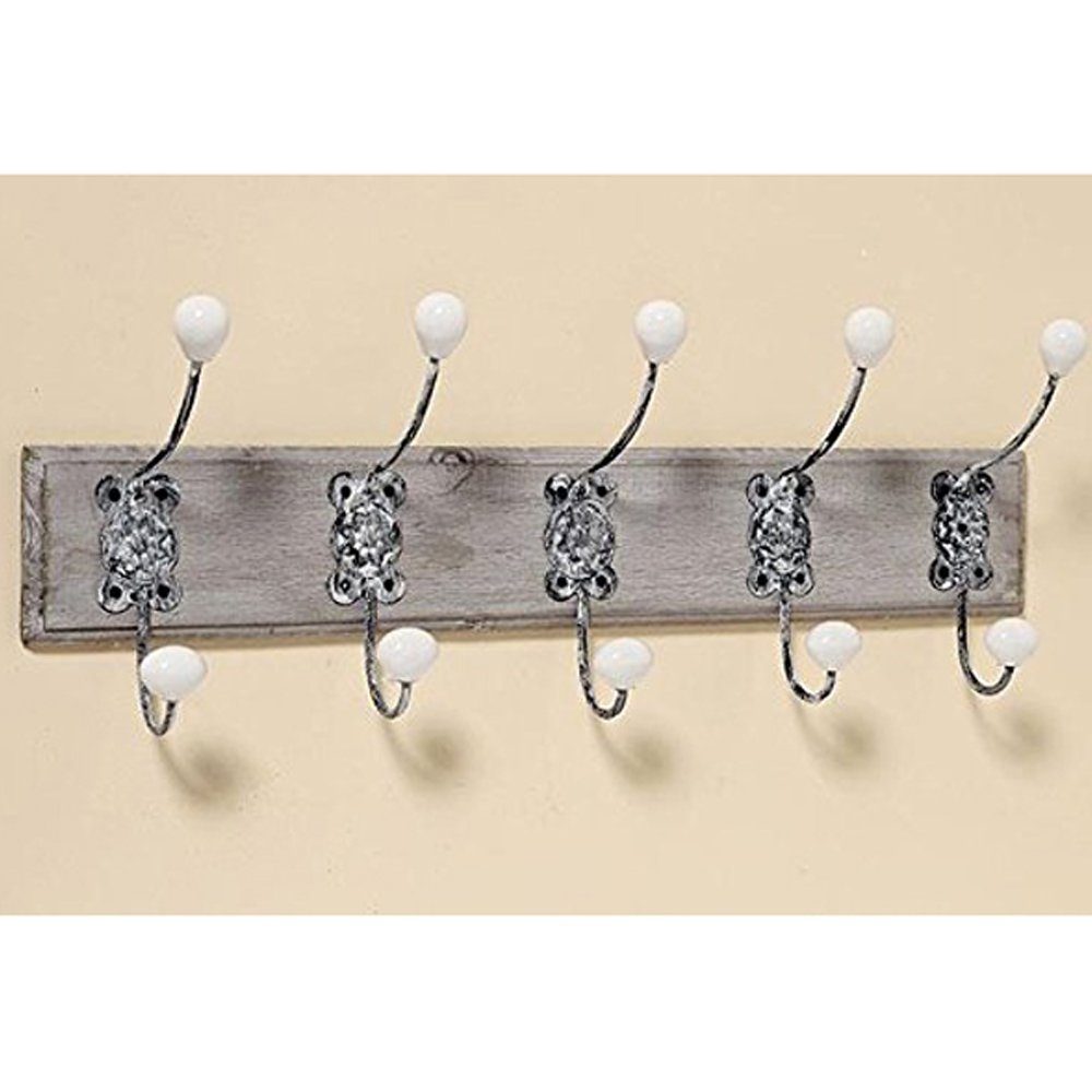 BOLTZE GRUPPE GmbH Garderobenleiste Garderobenhaken Lindsay 5 Haken Huthaken Huthakenleiste Wandgarderobe