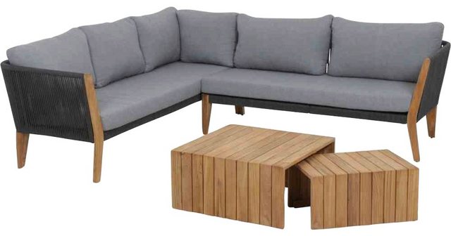 Siena Garden Gartenlounge-Set »Parma«, (Set, 4-tlg)-Otto