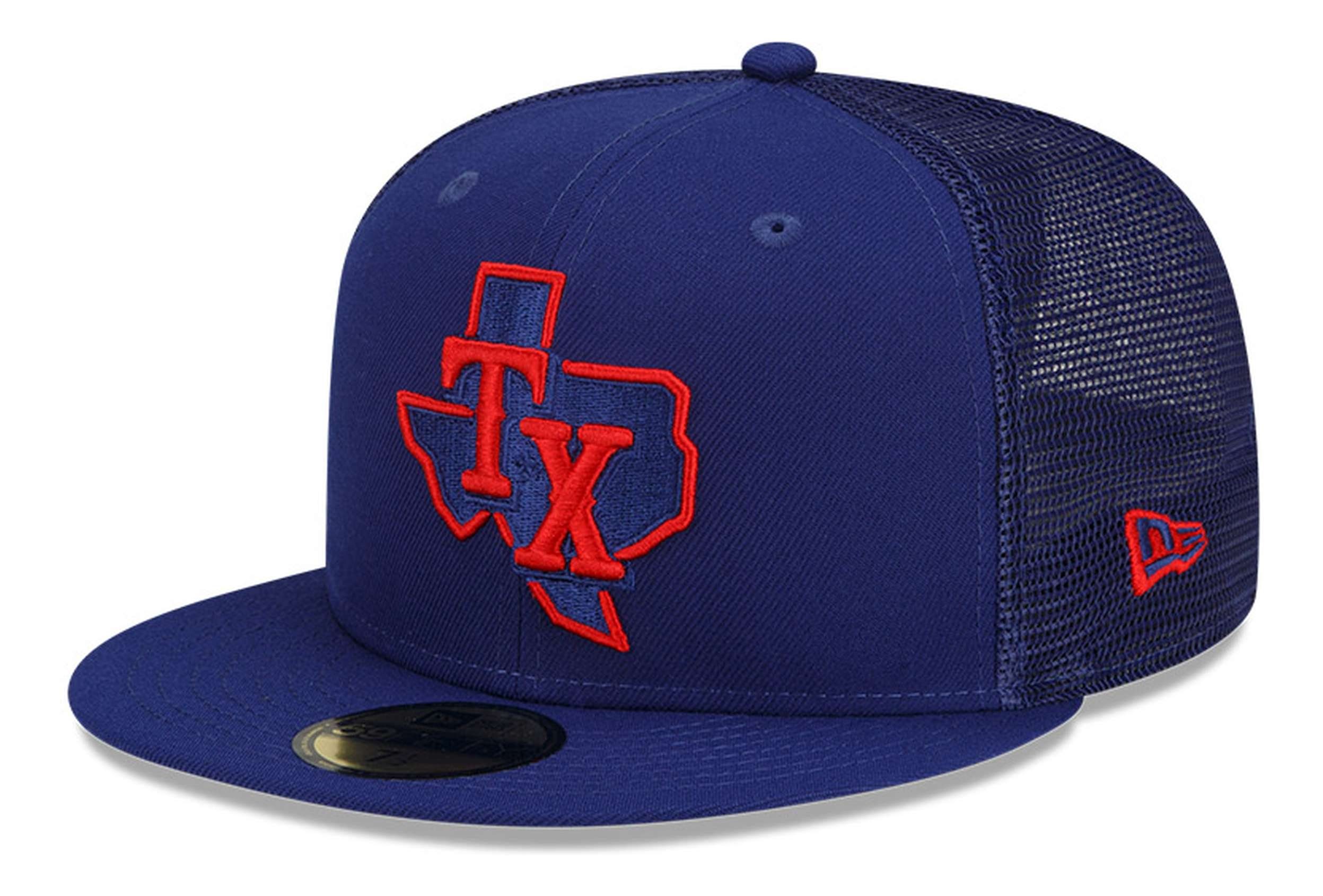 New Era Fitted Cap MLB Texas Rangers 2022 Batting Practice 59Fifty