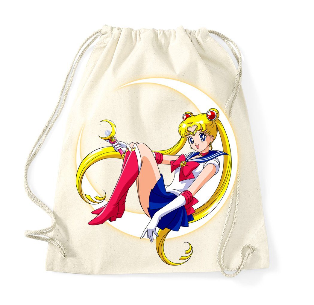 Blondie & Brownie Turnbeutel aus Baumwolle Fun Comic Sailor Moon Anime Manga