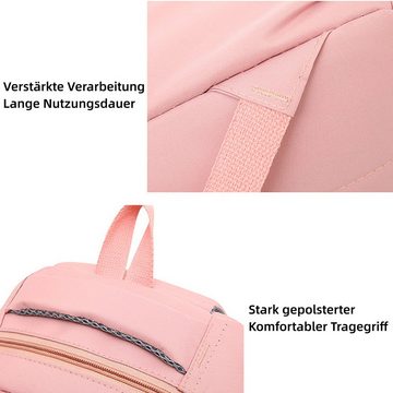 REDOM Schulrucksack Laptop Rucksack Rucksäcke Schulranzen Wasserbeständig Laptoptasche (1 Stück Laptop Notebook Tasche Schule Uni Rucksack, für bis 15,6-Zoll Laptop, Backpack mit Laptopfach, 47 × 32 × 22 cm), für Herren Damen Schüler Teenager Studenten Jungen Freizeit Arbeit