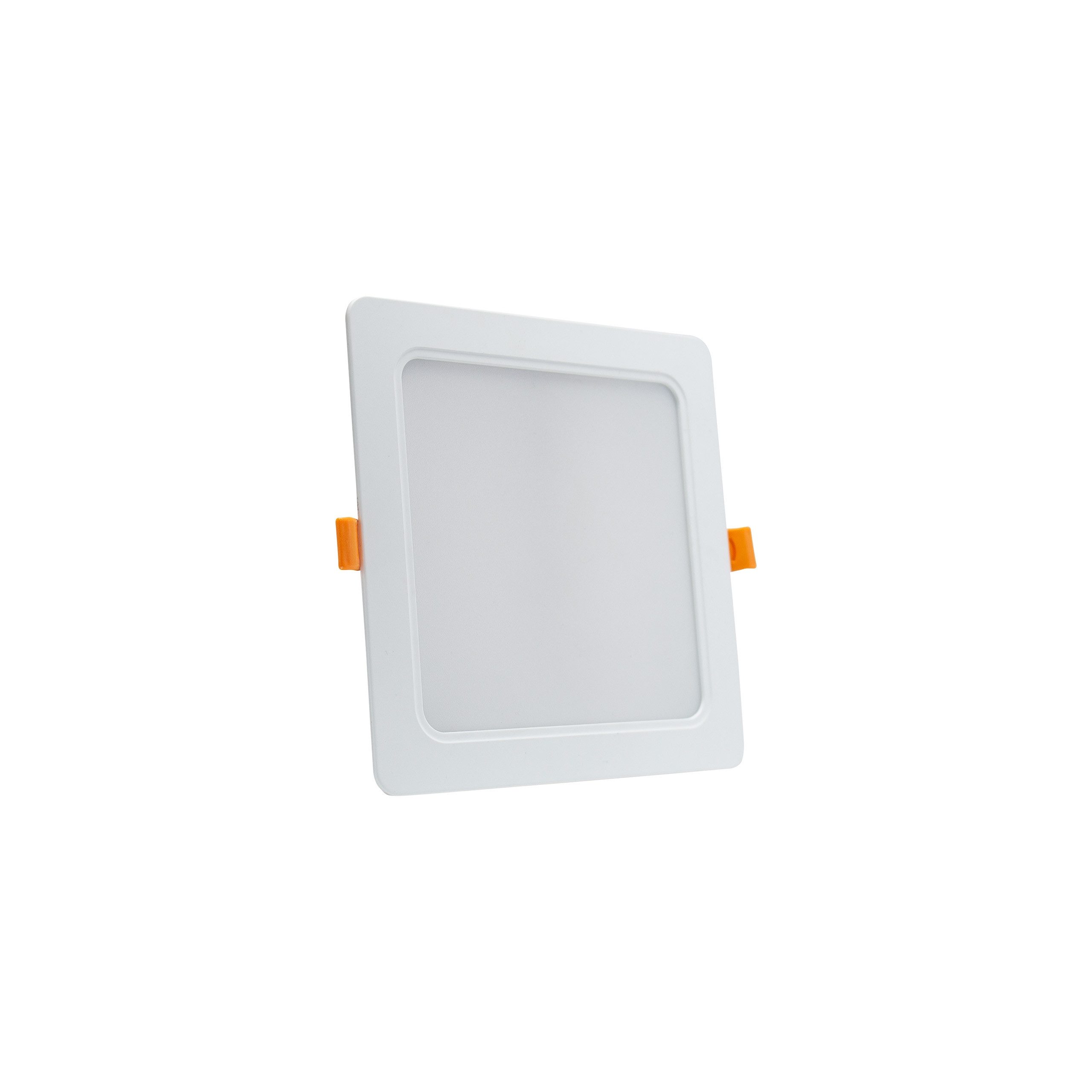 Spectrum LED Panel LED Panel Einbauleuchte 18W 2200lm Badezimmerleuchte IP54 Warm 3000K, Leuchtmittel fest integriert, Warmweiß, Wasserfest, IK06