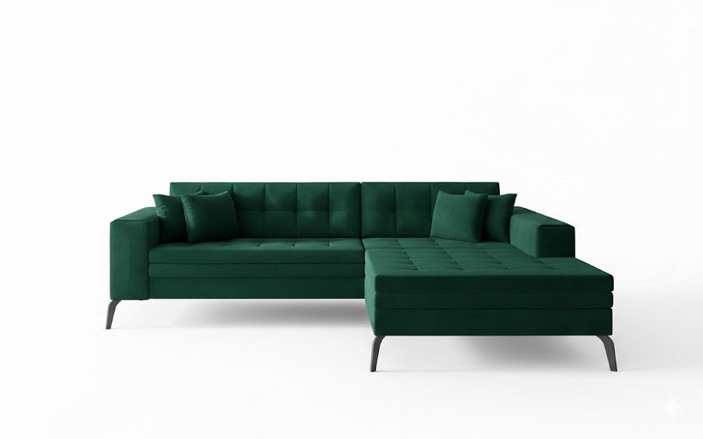 Ecksofa Luxuriöses Polstermöbel mit Schlaffunktion für Wohnräume Sofort
