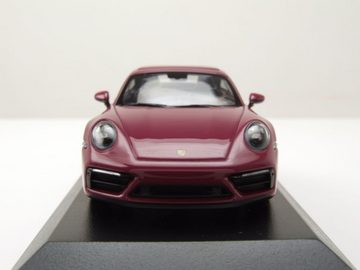 Minichamps Modellauto Porsche 911 992 Carrera 4 GTS 2021 rubystar Modellauto 1:43 Minichamps, Maßstab 1:43