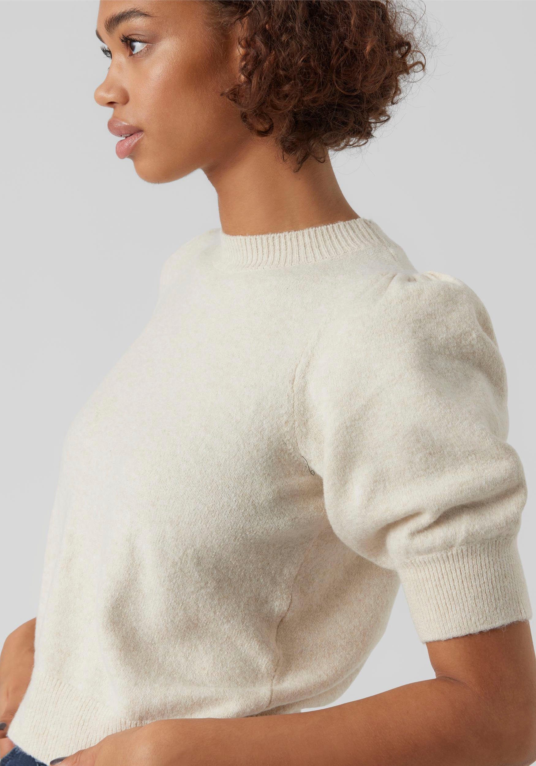Vero Moda Kurzarmpullover VMDOFFY 2/4 O-NECK günstig online kaufen