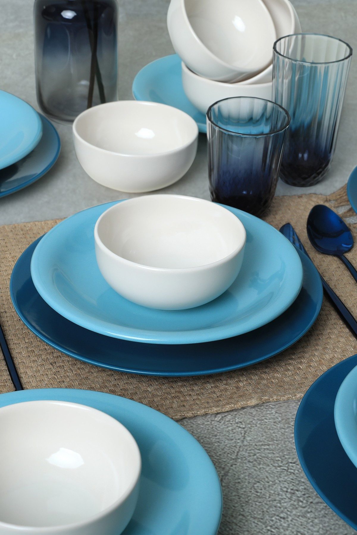 Hermia Concept Teller-Set 100% CERAMIC M1969 (18-tlg)