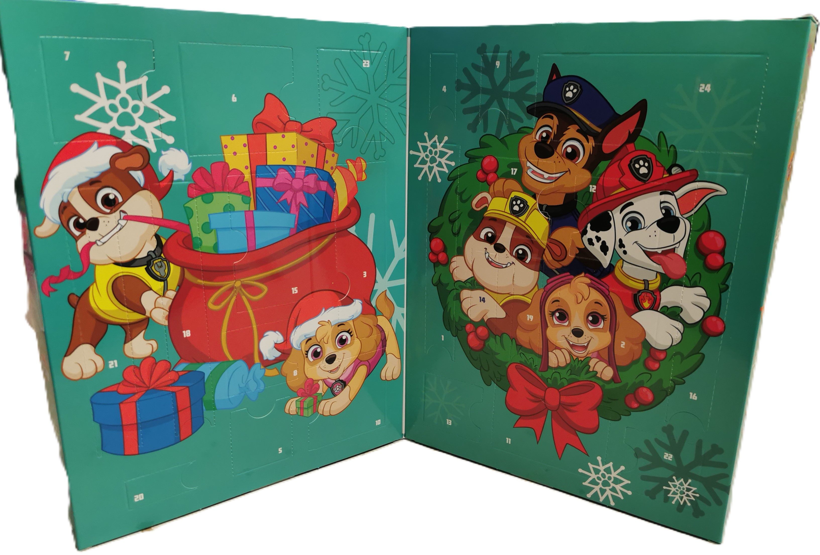 PAW PATROL Adventskalender Paw Patrol Bath & Fun Calendar (24-tlg)