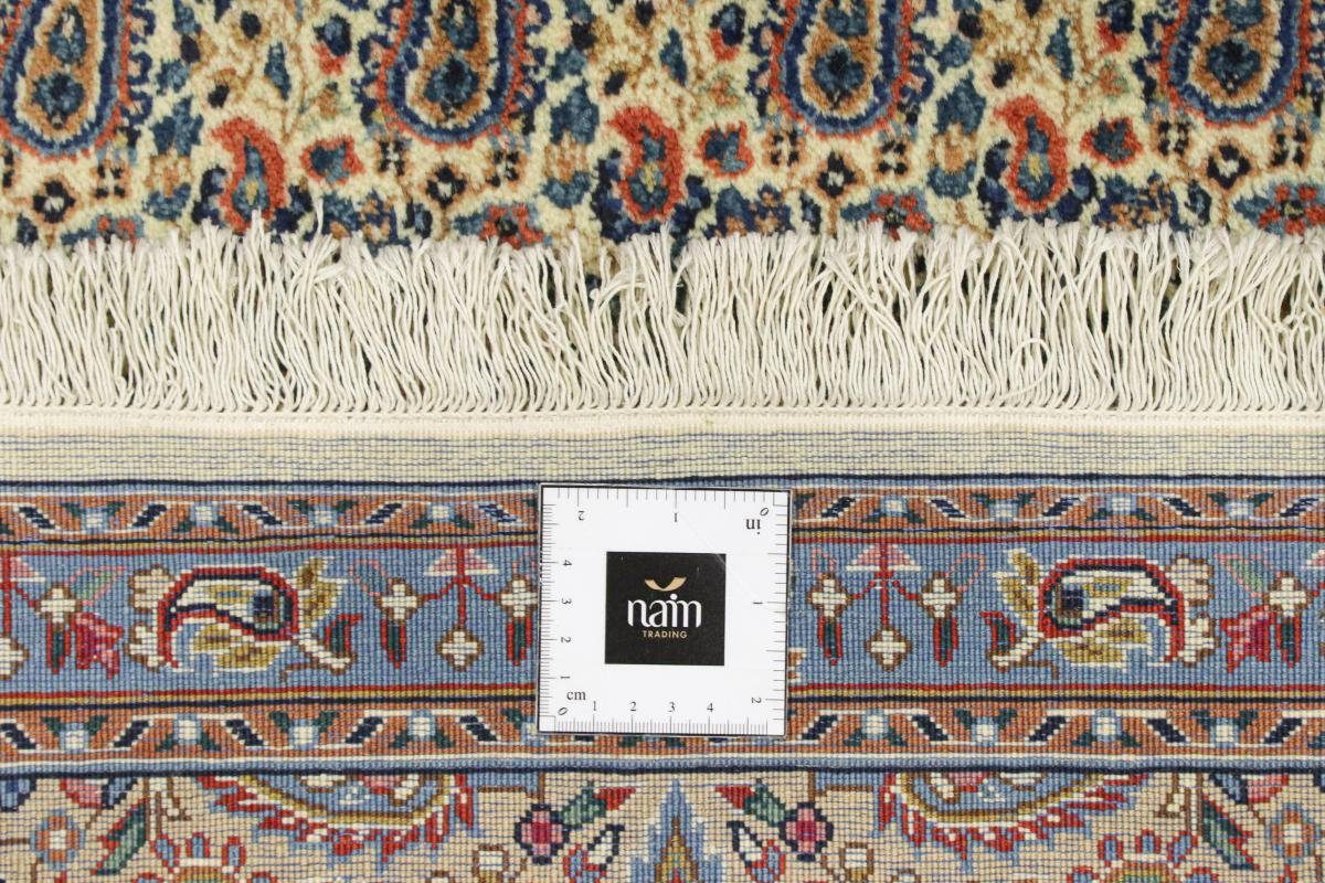 Orientteppich Kerman Rafsanjan Orientteppich, Nain rechteckig, mm Trading, Sherkat Höhe: 140x225 Handgeknüpfter 12