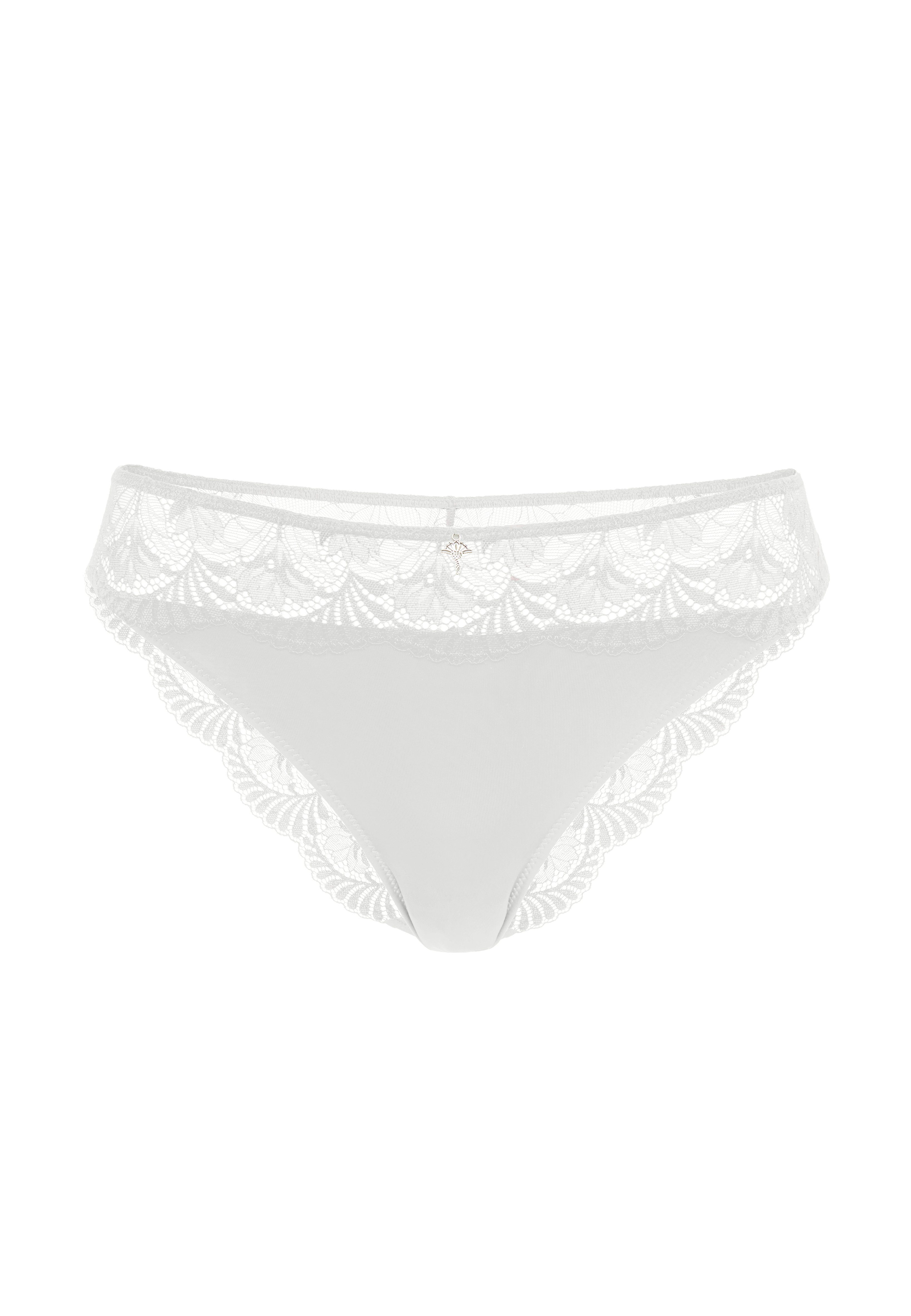 JOOP! Tanga Beautiful mit Spitzen-Details im Cornflower-Design günstig online kaufen
