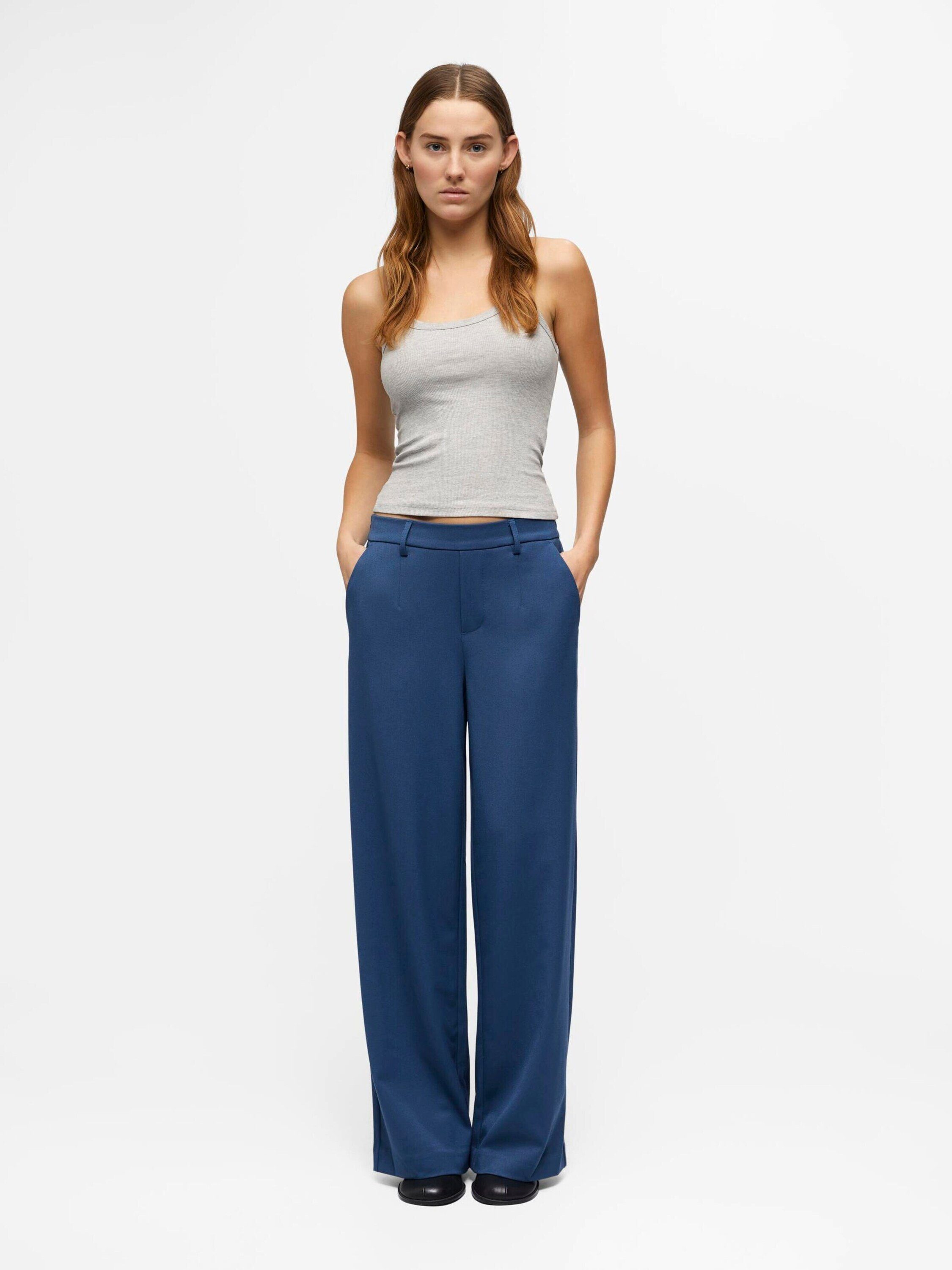 Object Stoffhose Lisa (1-tlg) Drapiert/gerafft günstig online kaufen