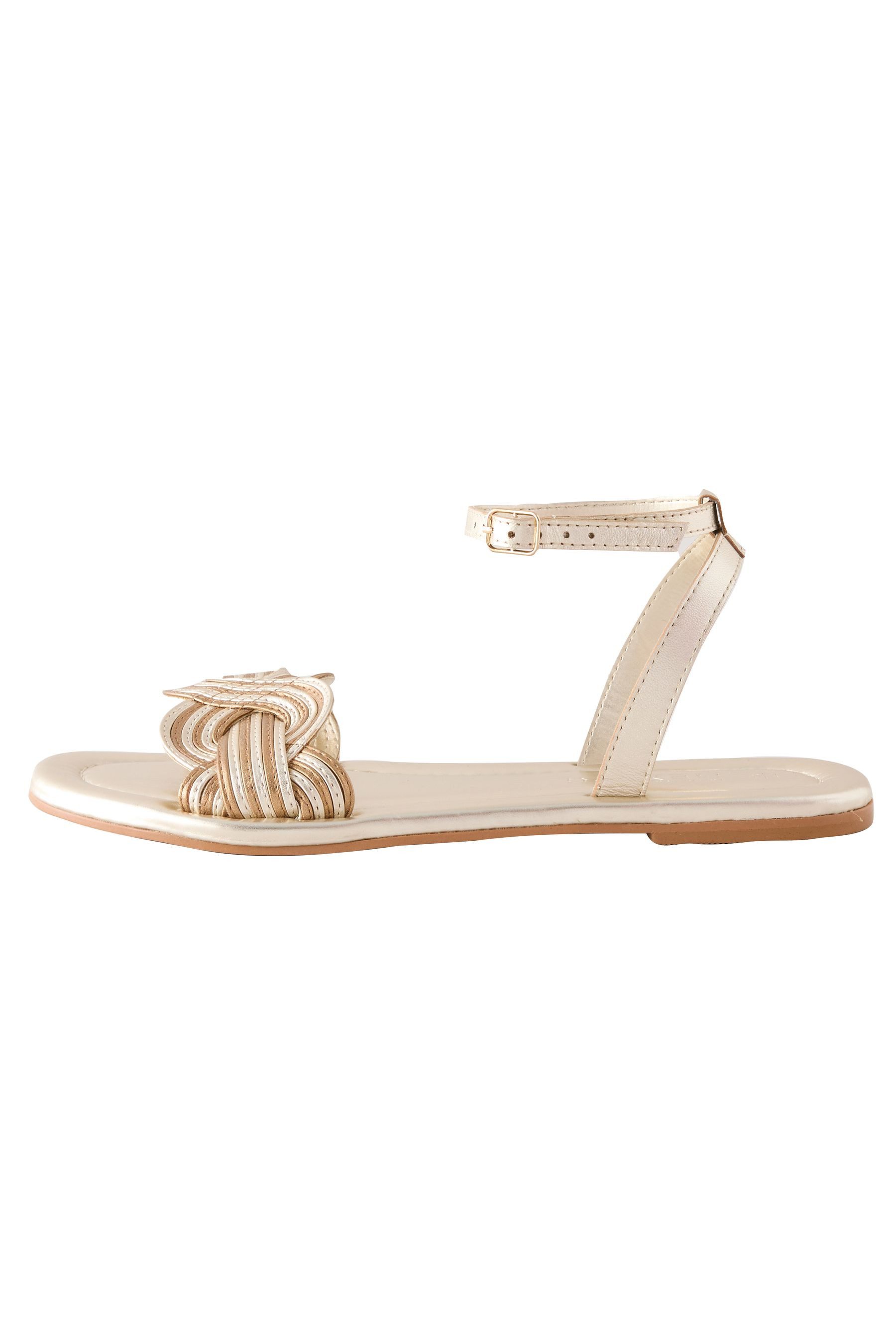 Next Forever Comfort® Flache Sandalen in Flechtoptik Sandale (1-tlg)