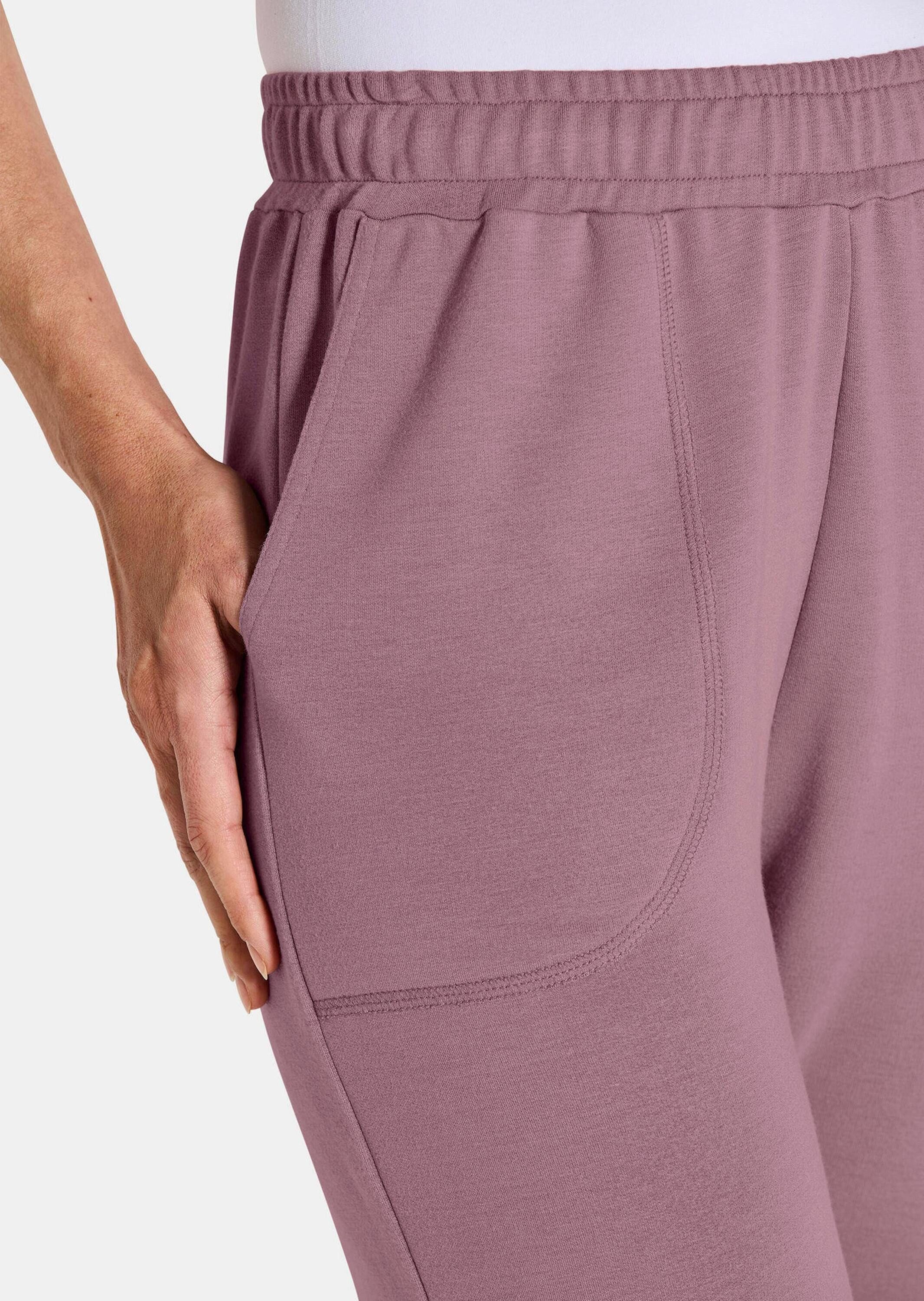 GOLDNER Jogginghose Bequeme Viskose-Schlupfhose, Doppelpack Lange Jogpants in zwei Farben, sportlicher Look, elastischer Bund
