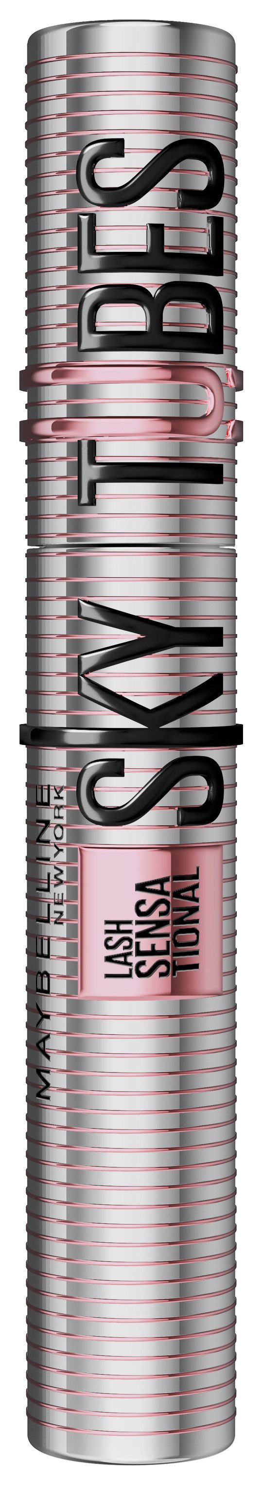 MAYBELLINE NEW YORK Mascara LASH SENSATIONAL SKY TUBES TUBING MASCARA, Wimper für Wimper ultimative Länge