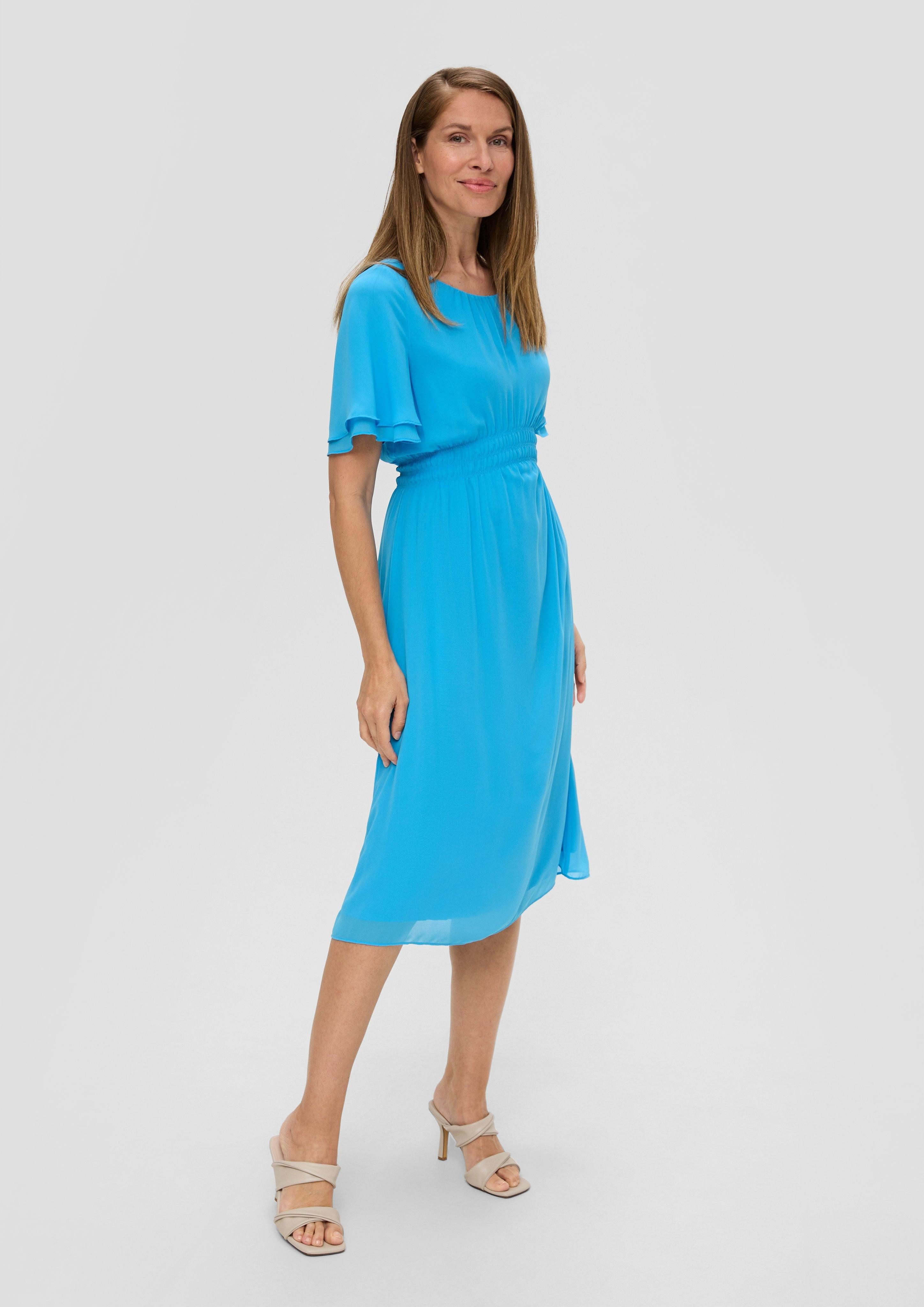 s.Oliver BLACK LABEL Minikleid Chiffon-Kleid mit günstig online kaufen