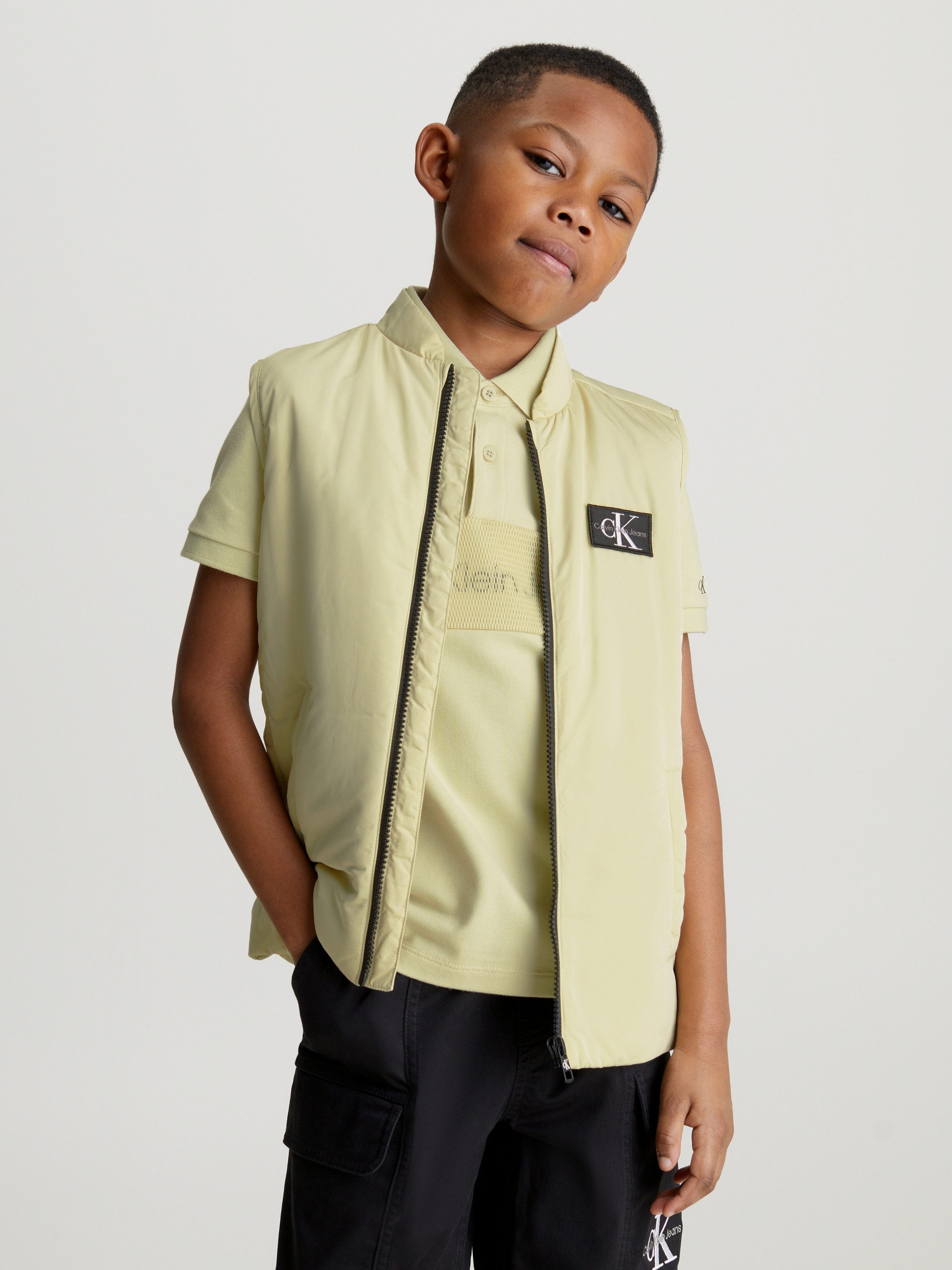 Steppweste BADGE LIGHT PADDED VEST