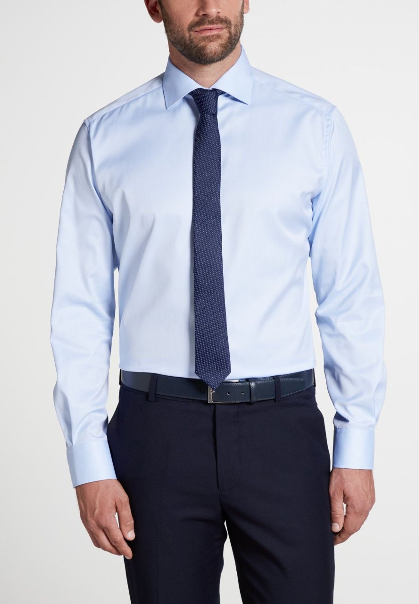 Eterna Langarmhemd Modern Fit 8817 X18K (68cm) modern FitButton-Down günstig online kaufen