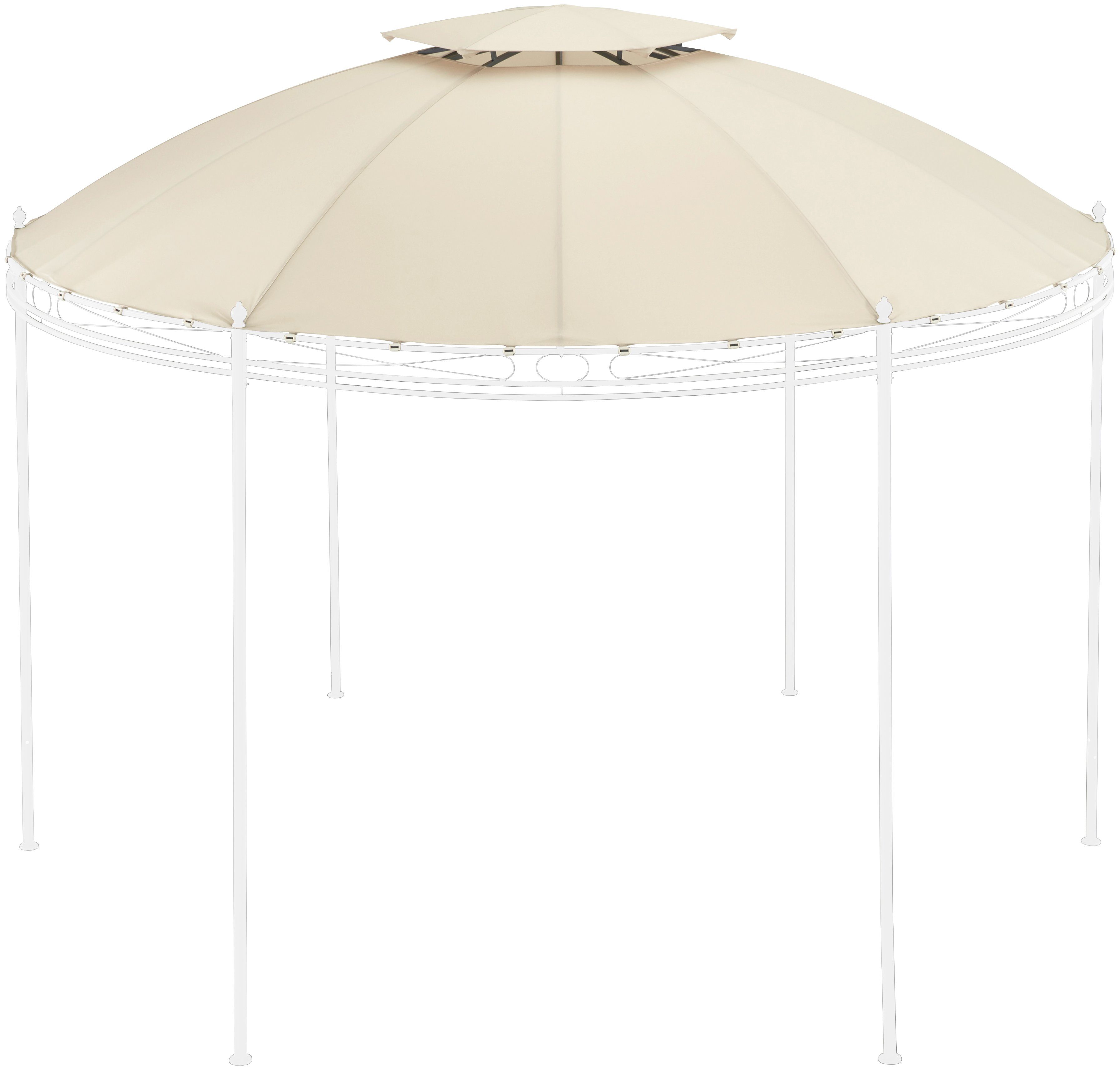 KONIFERA Pavillon-Ersatzdach Tino, 250 g/m², BxT: 350x350 cm günstig online kaufen