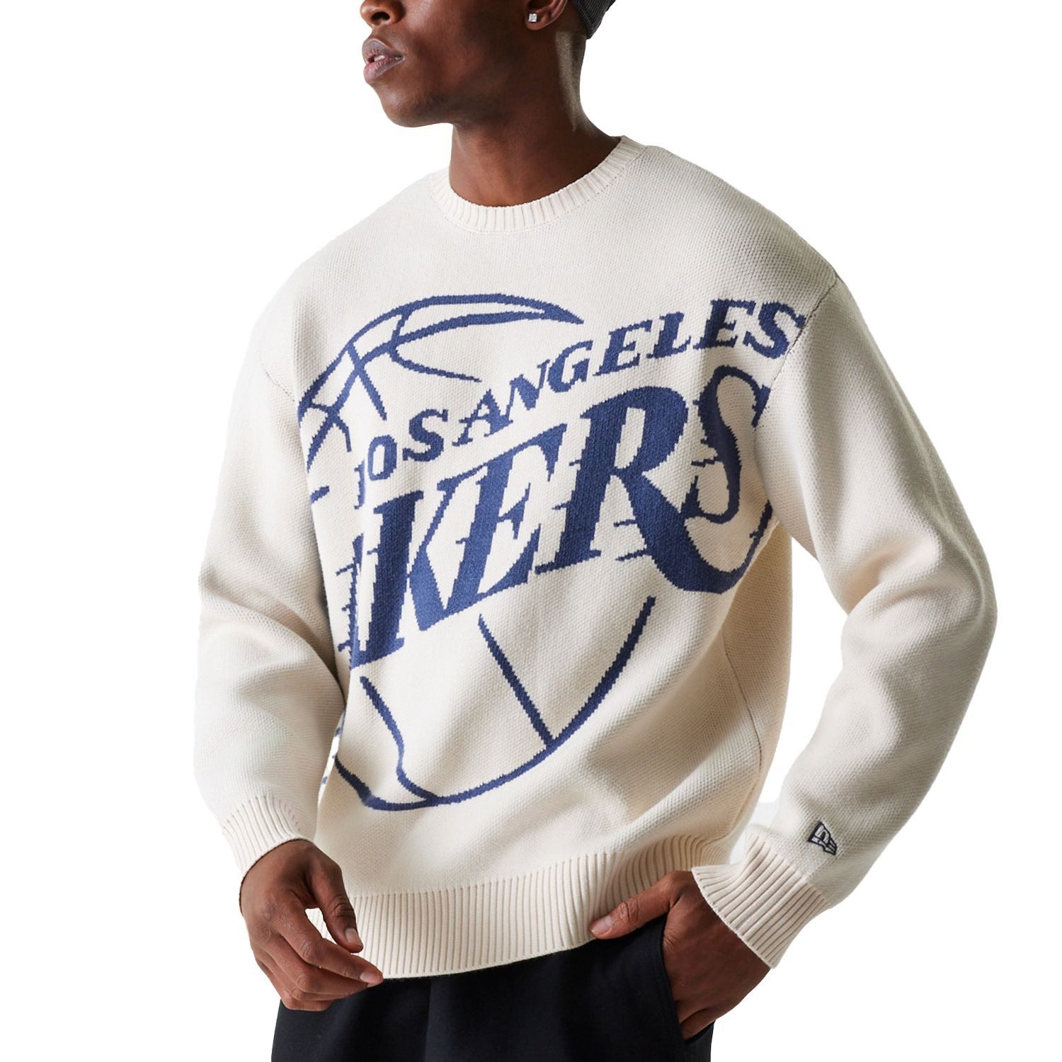 New Era Rundhalspullover Knit Los Angeles Lakers