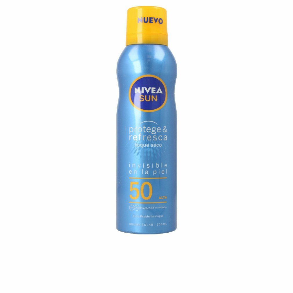 Nivea Sonnenschutzcreme Sun Schutz And Frische Sonnenspray Spf50 200ml