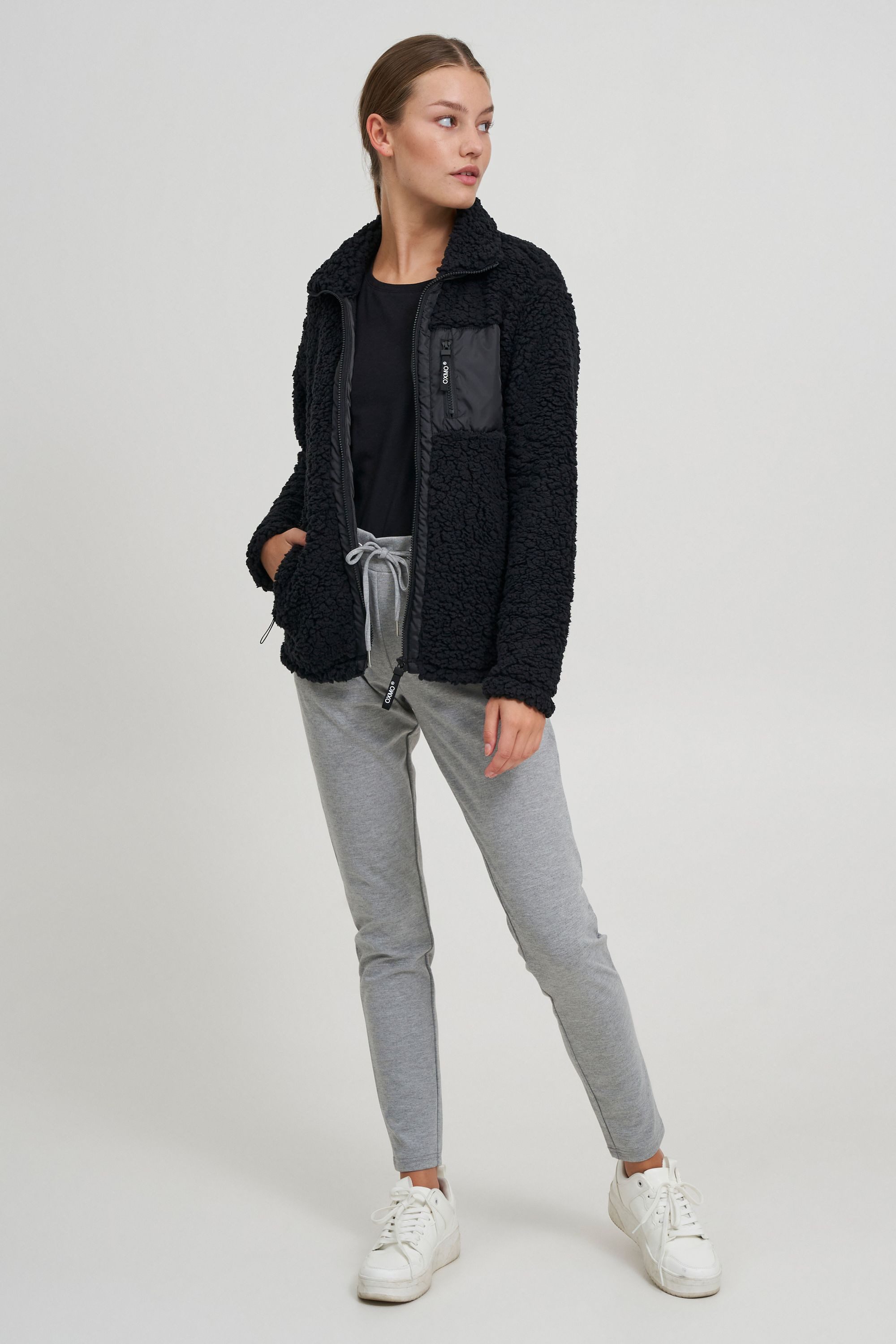 OXMO Fleecejacke OXEllin Fleecejacke mit Brusttasche günstig online kaufen