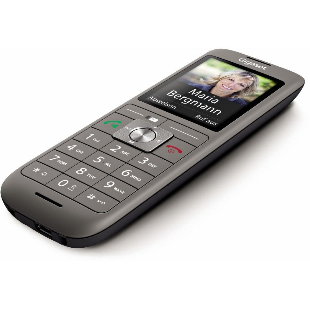 Gigaset CL660HX Schnurloses DECT-Telefon (Mobilteile: 1, Design-DECT-Telefon)