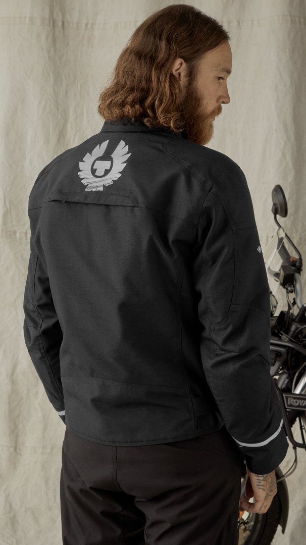 Belstaff Motorradjacke Highway Motorrad Textiljacke Rückenprotektor enthalten,herausnehmbares Innenfutter,wasserdicht