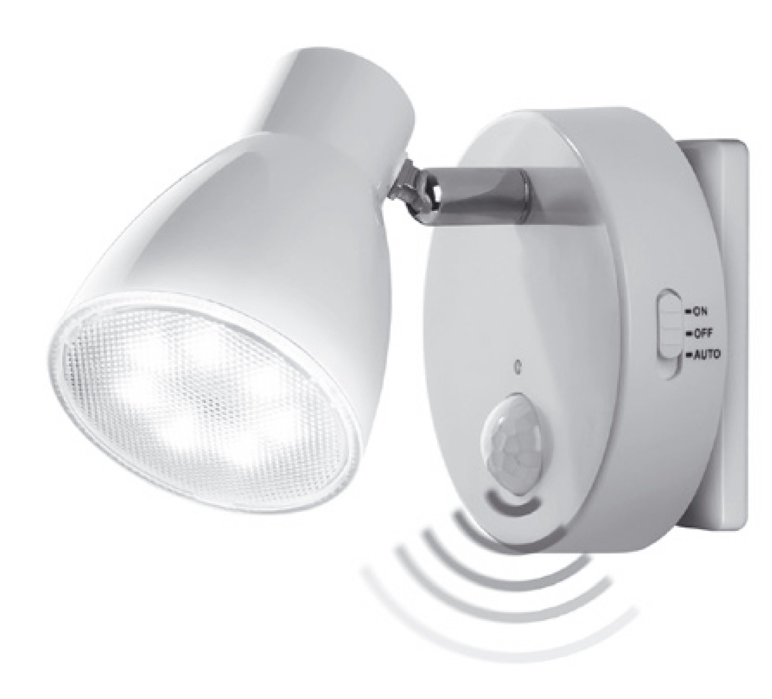 TRANGO LED Steckdosenleuchte, 2er Set 2635-026 LED Sensor Nachtlicht *MILO* mit Bewegungssensor & Automatikfunktion in Weiß Sicherheitslicht 230V Steckdosenlampe, Wandlampe, Orientierungslicht, Nachtlampe, Steckdosenlicht
