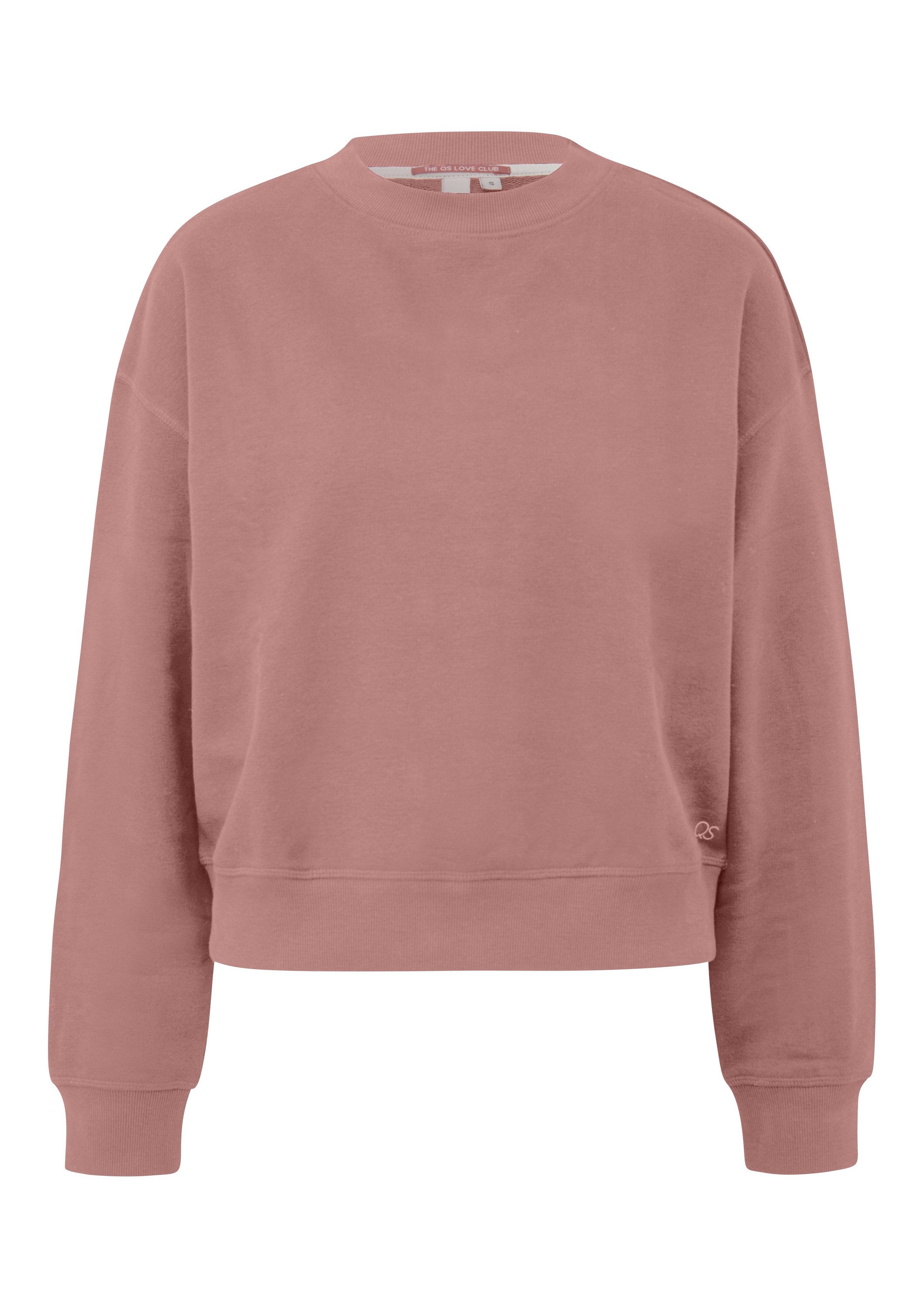 QS Sweatshirt Sweatshirt Sweatshirt im Boxy Fit günstig online kaufen