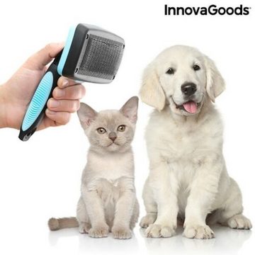 InnovaGoods Reinigungsbürste Reinigungsbürste für Haustiere mit Einziehbaren Borsten