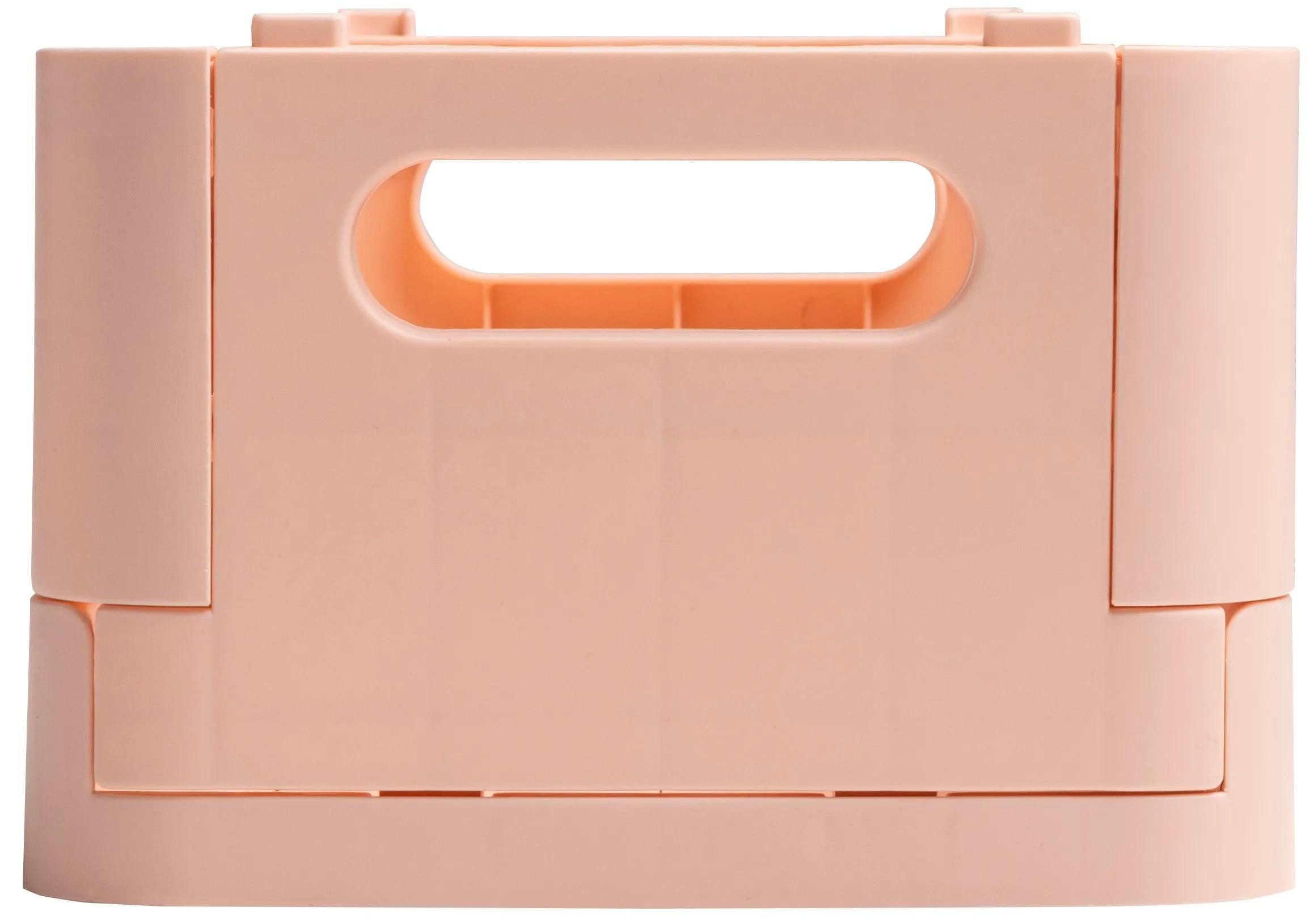 EXACOMPTA Schubladenbox 4x The Smart Case, klappbare Mini-Box A6+, Skandi - 27031D, Ablageboxen