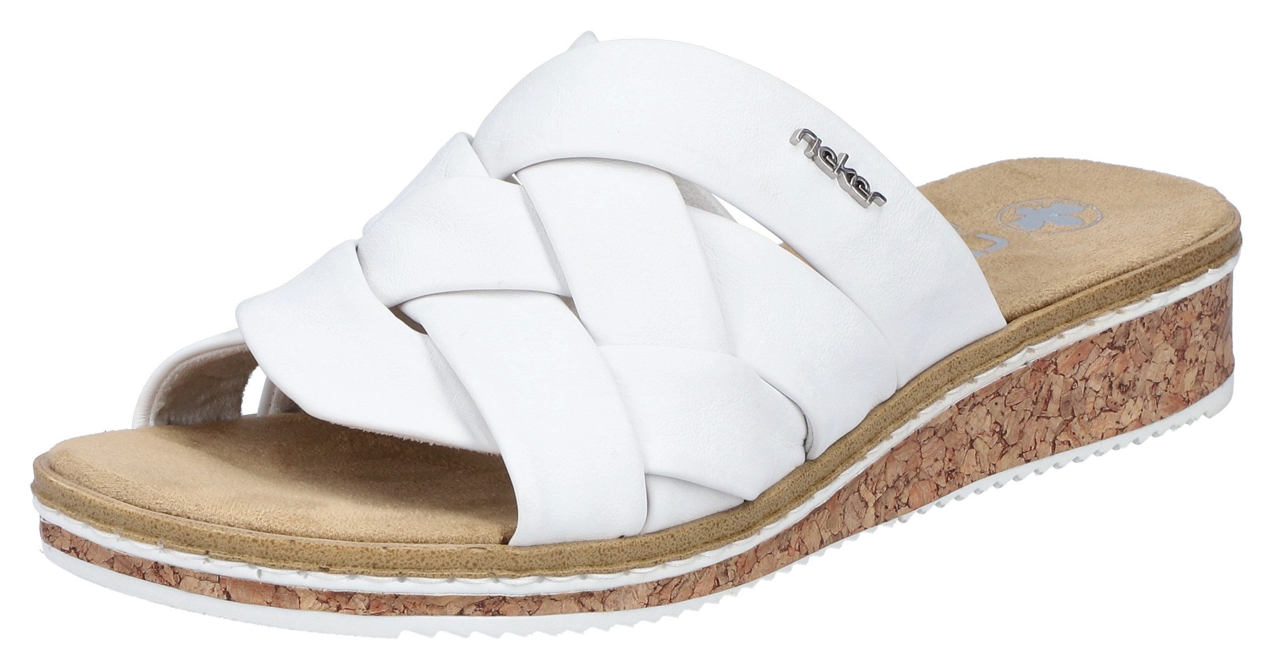 Rieker Pantolette Sommerschuh, Schlappen, Hausschuh, Urlaubschuh günstig online kaufen