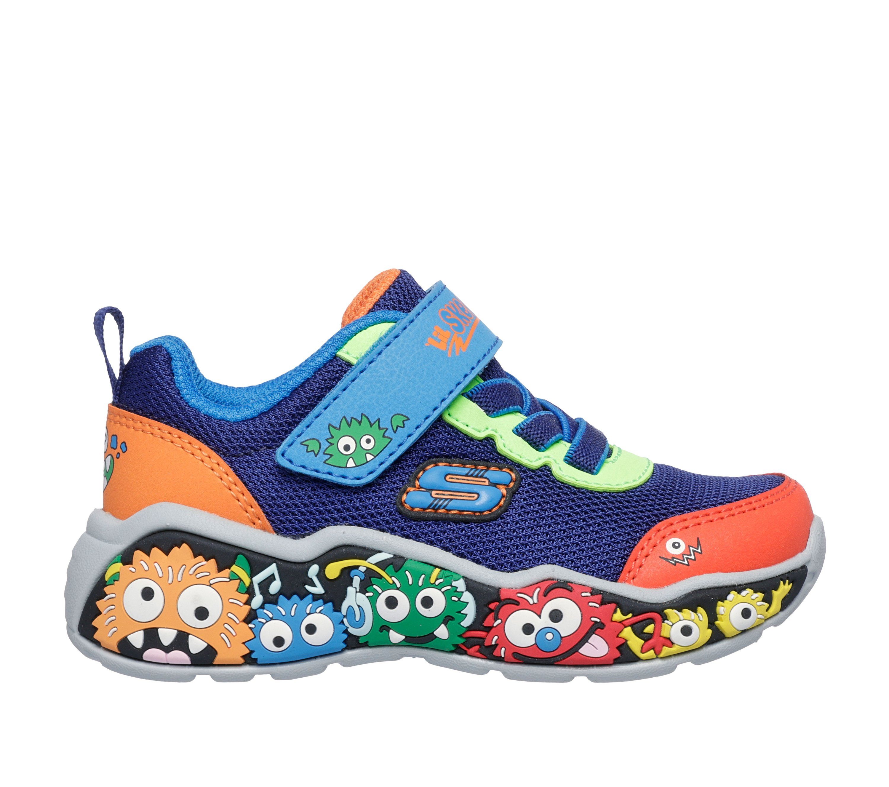 Skechers PLAY SCENE Lauflernschuh Freizeitschuh mit bedruckter Sohle, Größenschablone zum Download – Bild 4 von 4