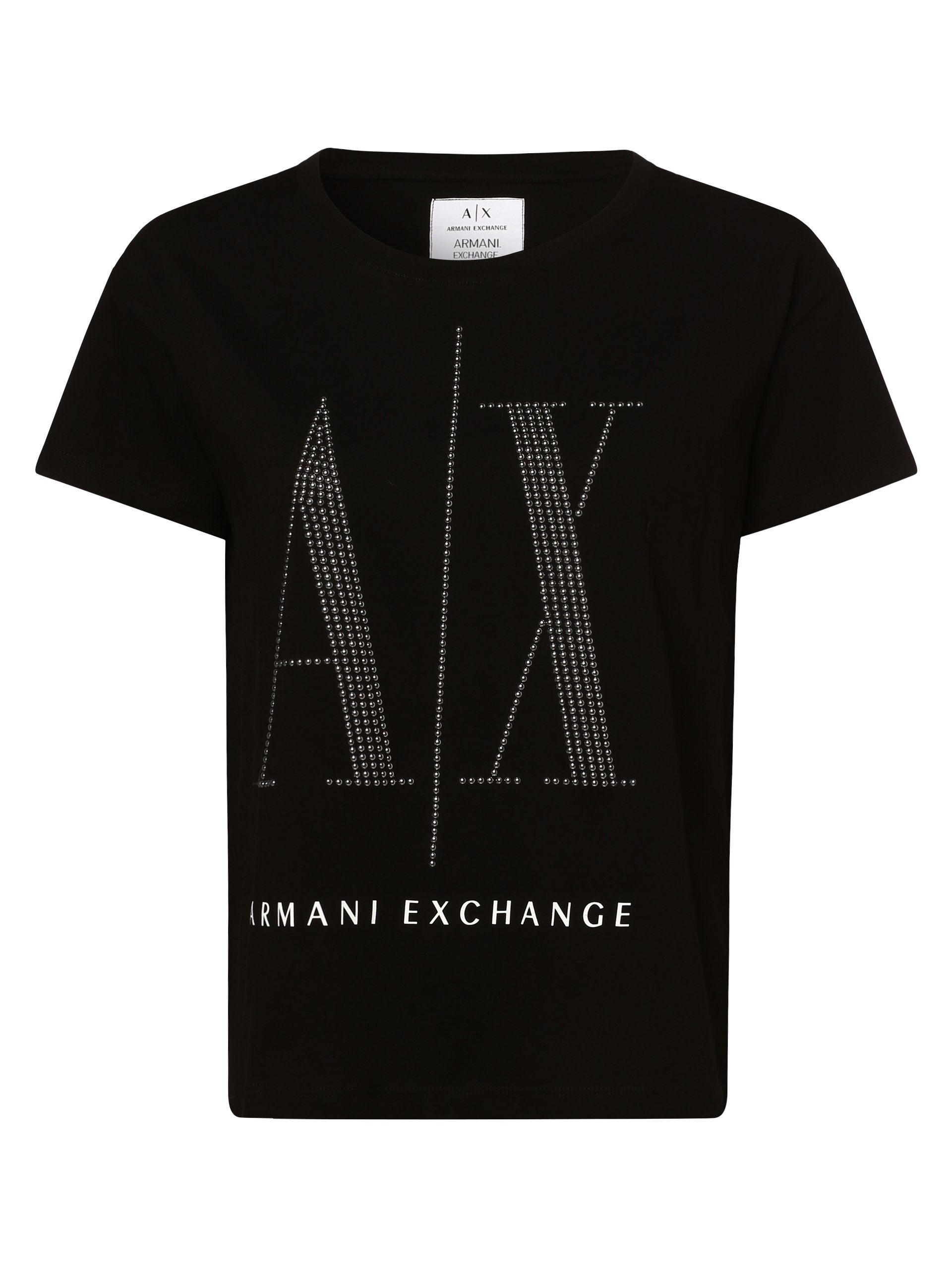 Armani Exchange Connected T-Shirt schwarz