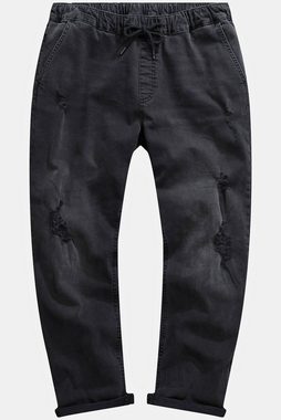 STHUGE 5-Pocket-Jeans STHUGE Jeans FLEXLASTIC® Denim Destroyed Look