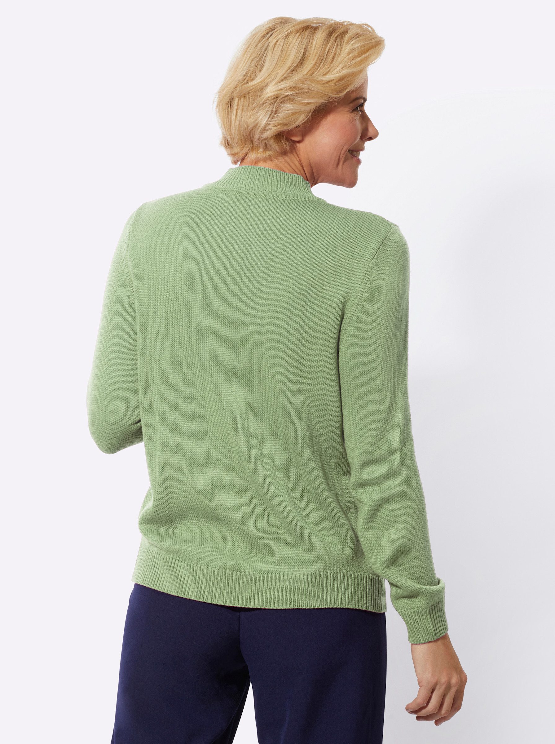 Witt Strickpullover Stehkragenpullover günstig online kaufen
