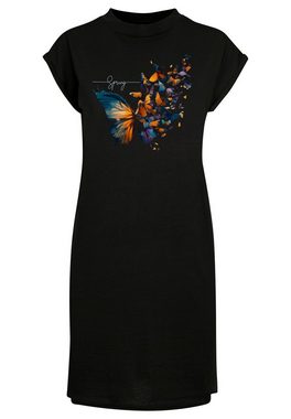 F4NT4STIC Shirtkleid Schmetterling Frühling Print