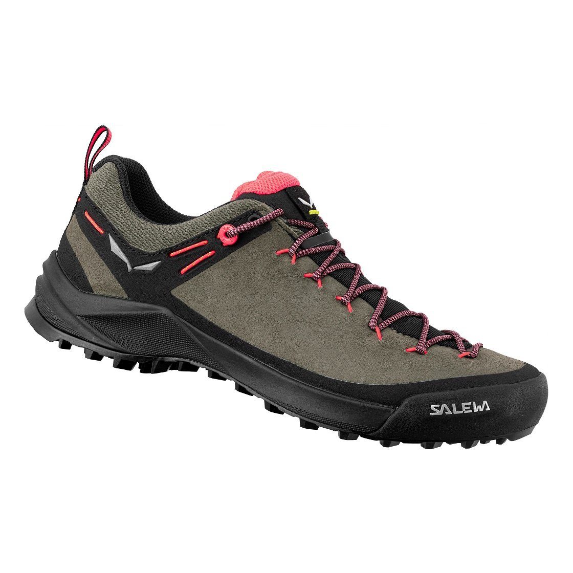 Salewa Wildfire Leather (Zustieg, Wildleder) braun Damen Wanderschuh