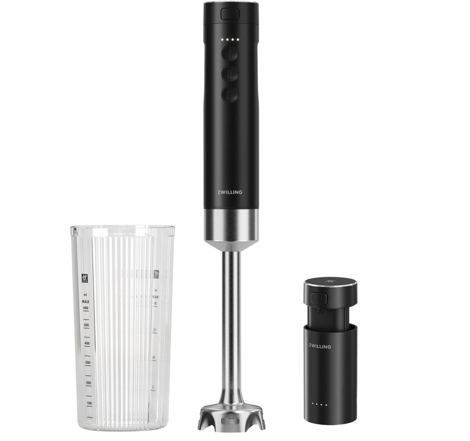 Zwilling Stabmixer XTEND, Kabelloser Akku-Stabmixer mit Winglet-Klinge und Soft-Start