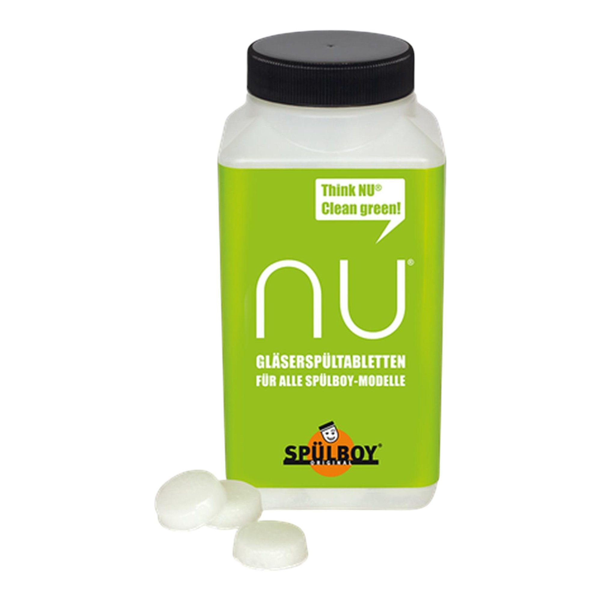 SPÜLBOY® SPÜLBOY NU® Gläserspültabletten 500 g Dose 100 Stück = 100 Füllungen Reinigungskonzentrat