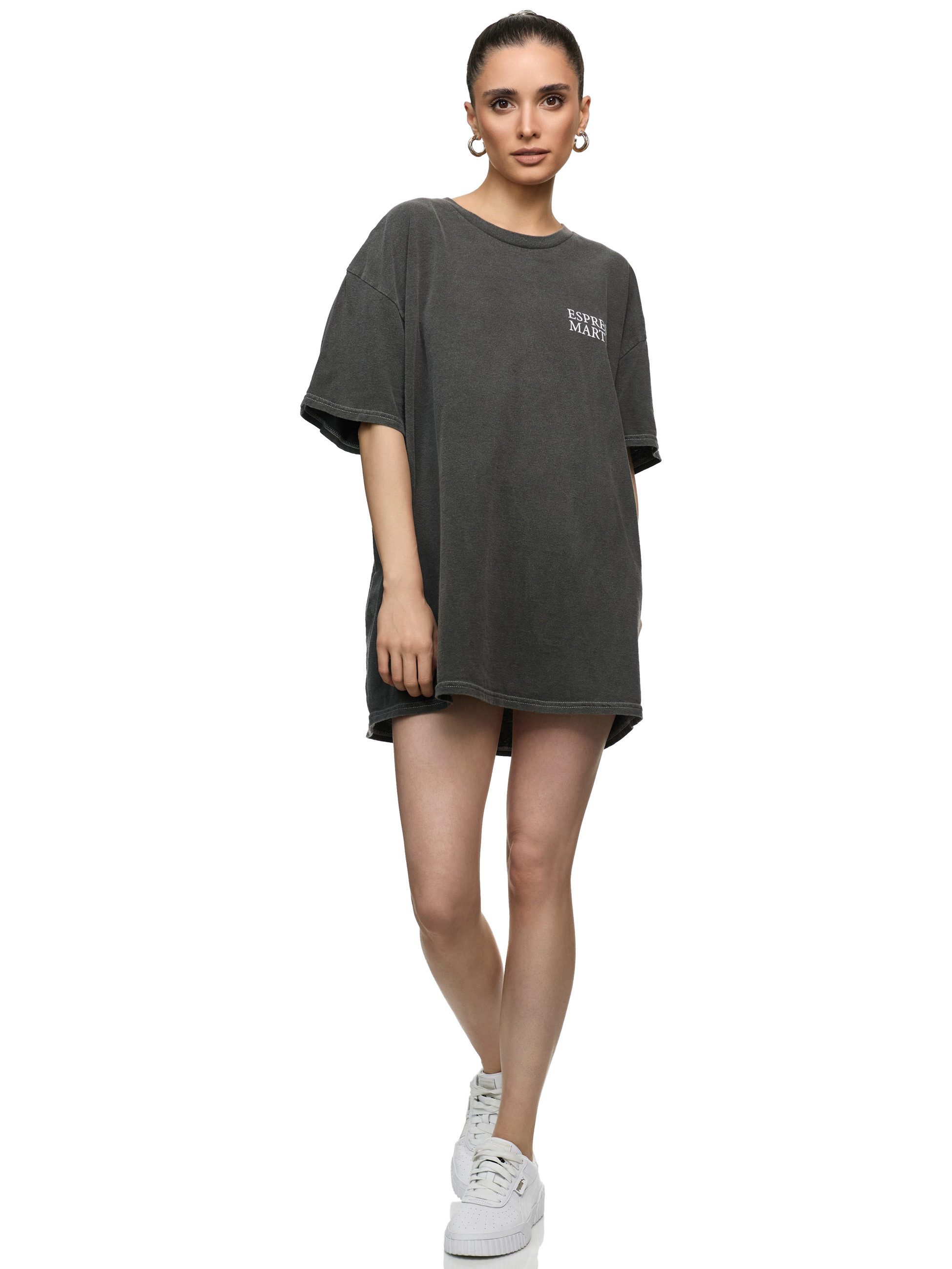 Worldclassca Print-Shirt Worldclassca Oversized Print ESPRESSO MARTINI T-Shirt Sommer Oberteil Print - ESPRESSO MARTINI