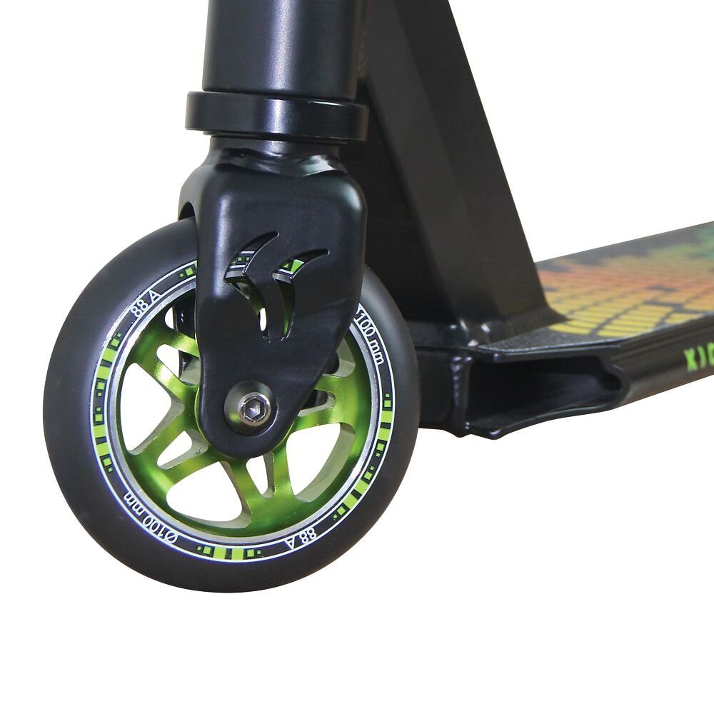 Schildkröt Scooter Scooter-Roller Kickless, Stahlgabel mit CNC-Ausfräsung