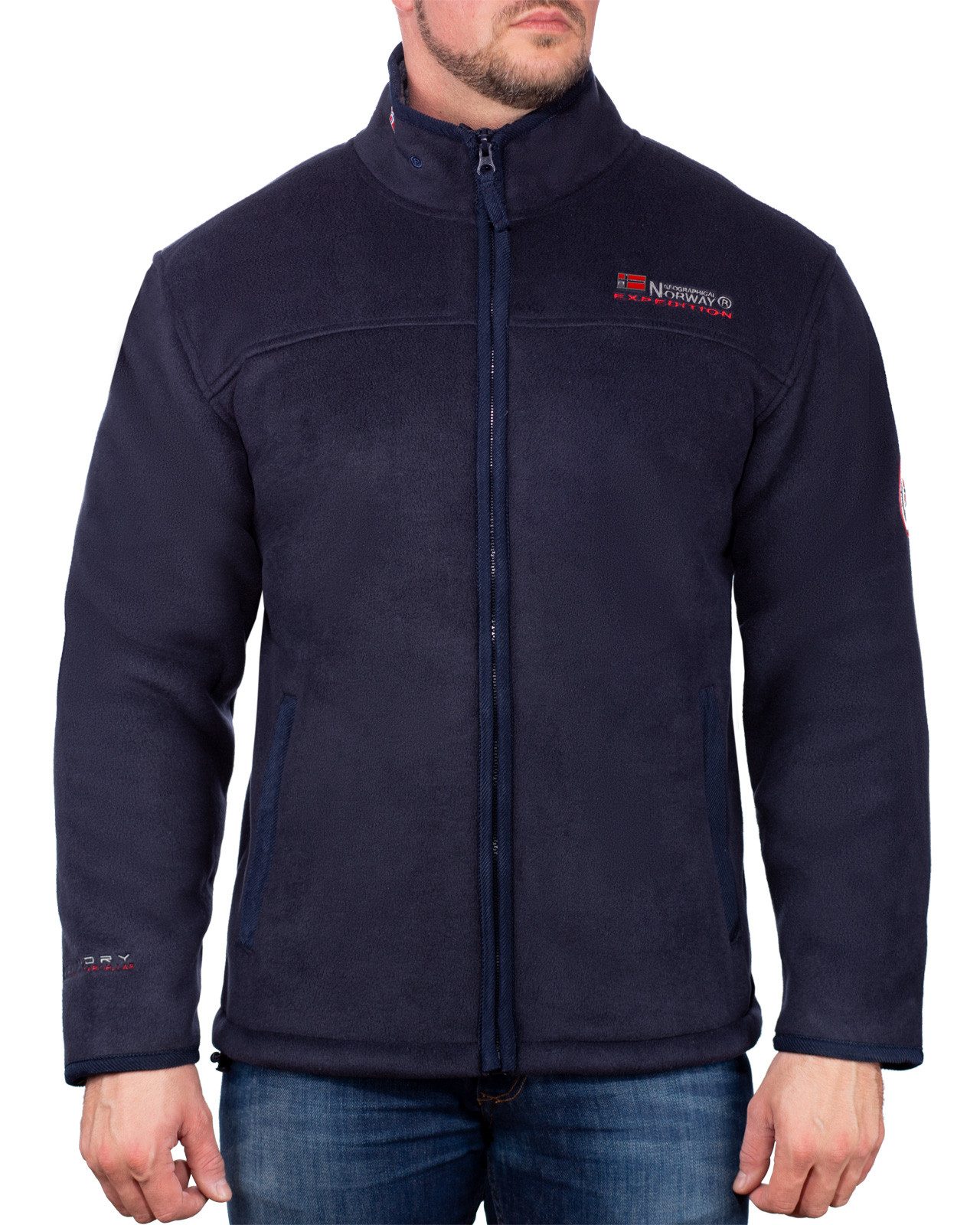 Geographical Norway Fleecejacke Herren Outdoor Jacke günstig online kaufen